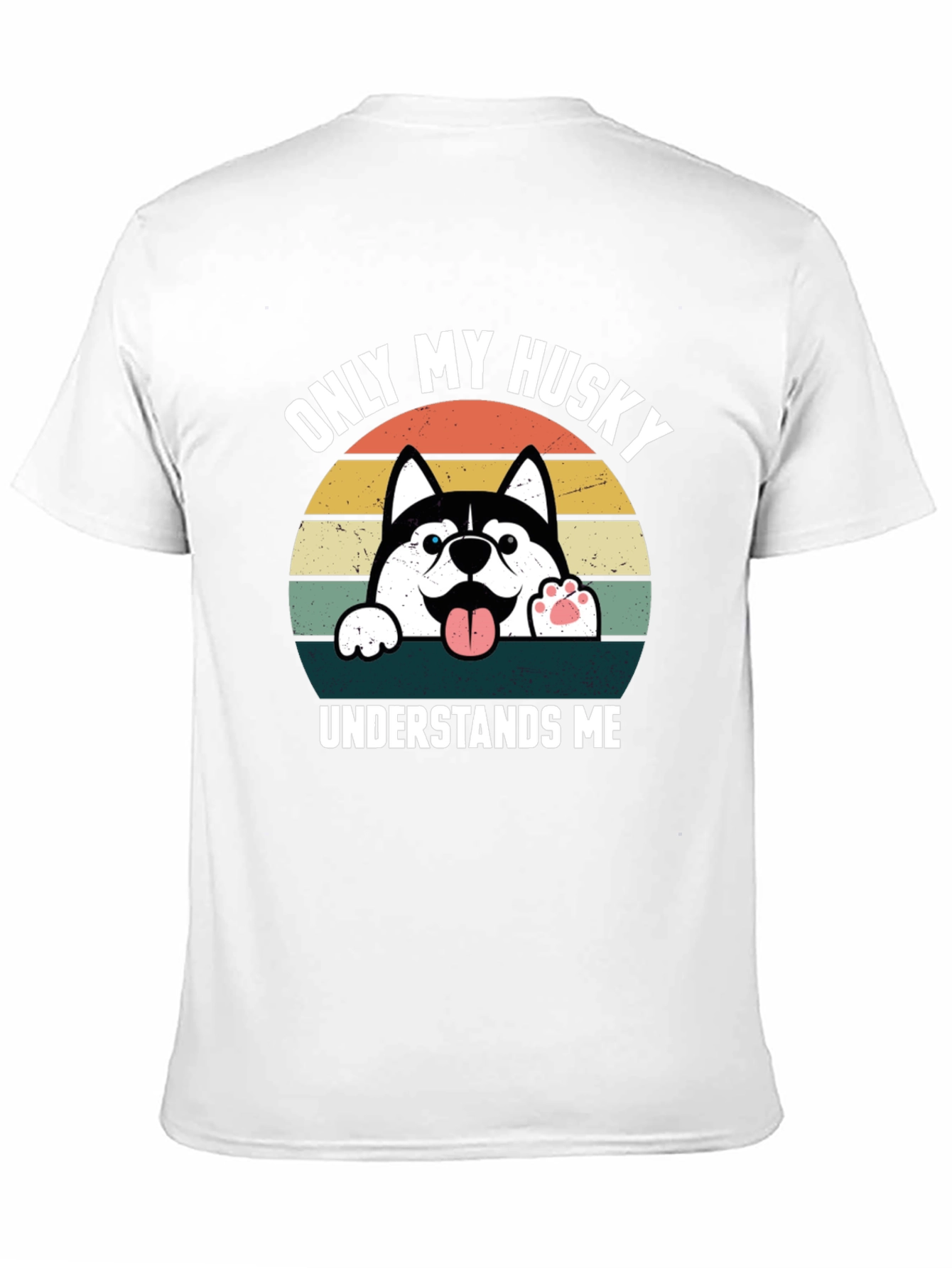 Only My Husky Understands Me T-Shirt