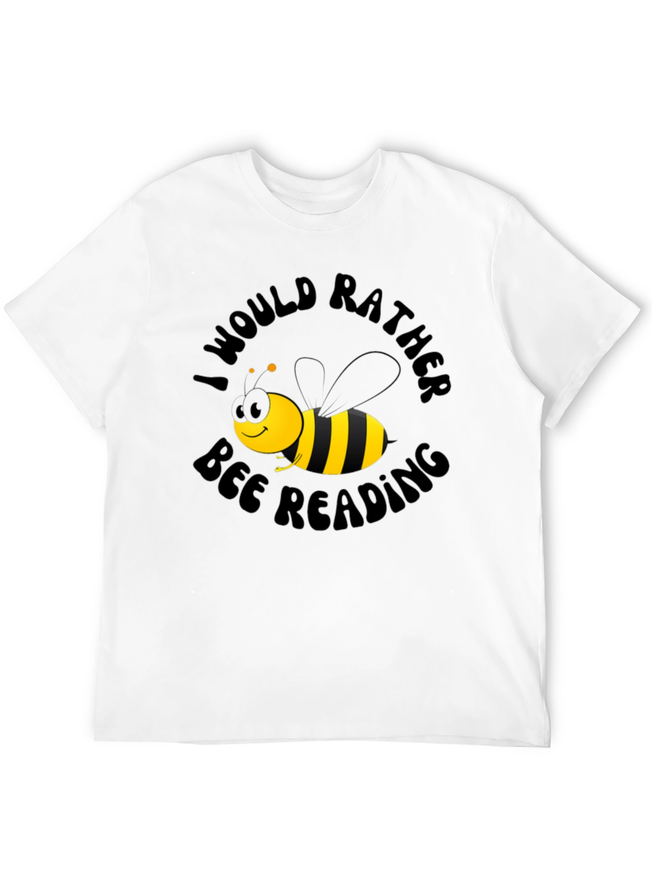 Bee Reading T-Shirt - Unisex Graphic Tee