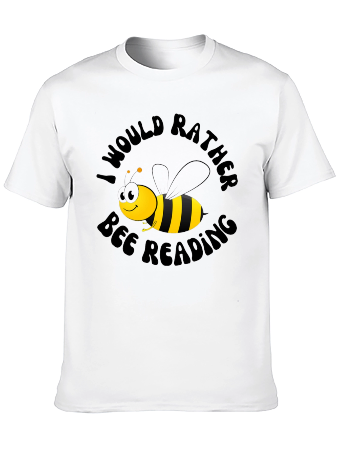 Bee Reading T-Shirt - Unisex Graphic Tee