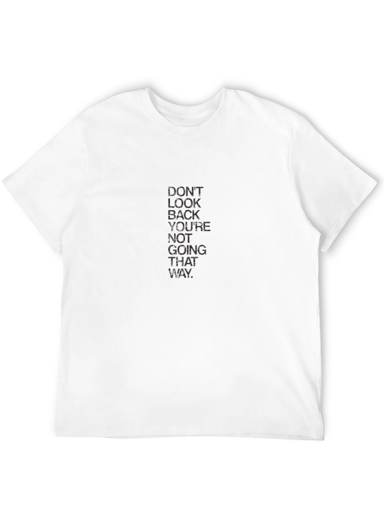 Inspirational Quote Black T-Shirt