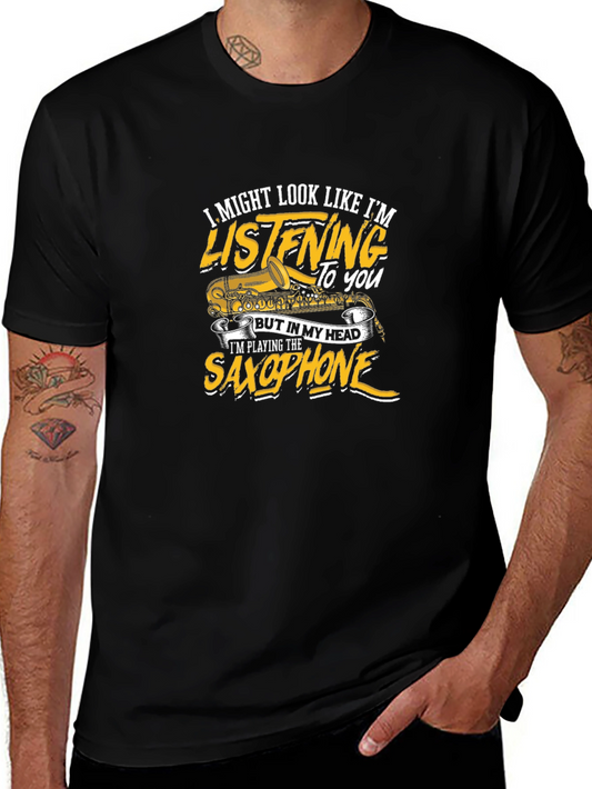 Saxophone Player Tee - Im Playing Saxophone In My Head