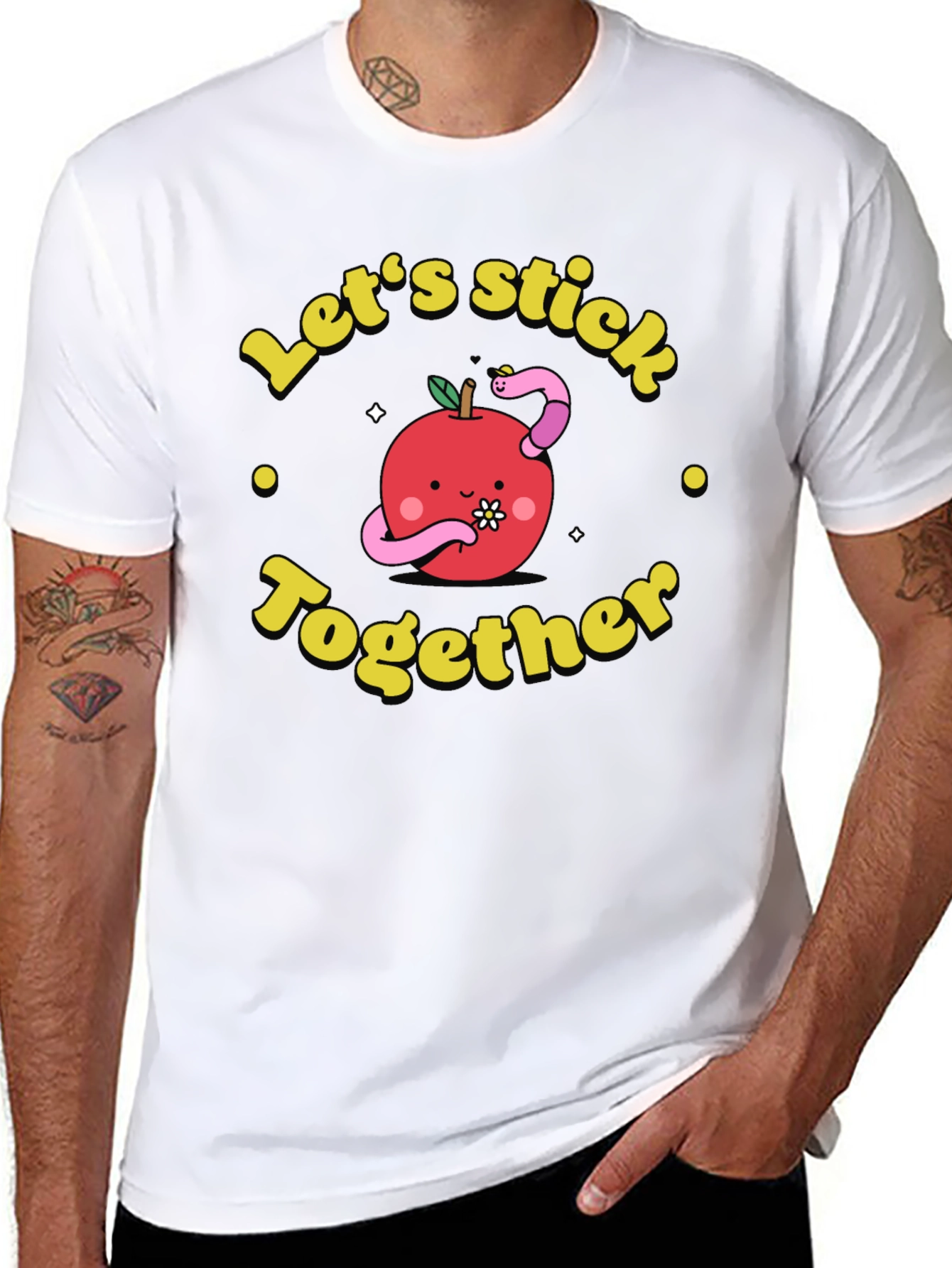 Lets Stick Together Graphic Tee
