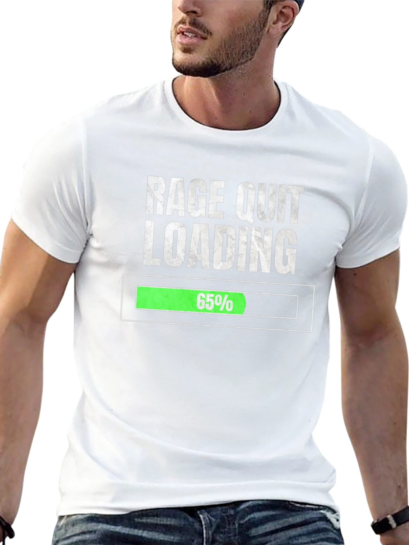 Rage Quit Loading Funny Gamer T-Shirt