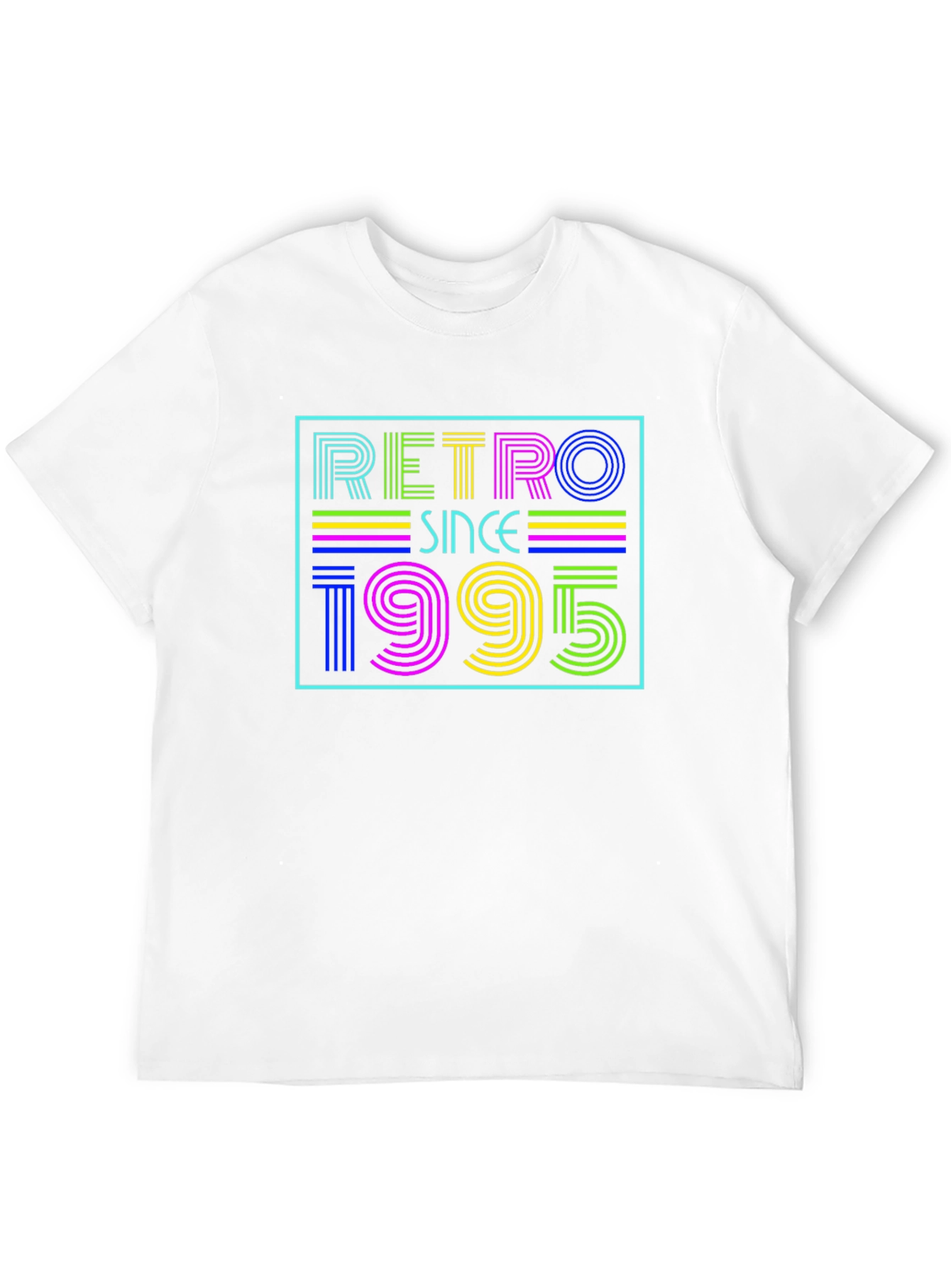 Retro Since 1995 Black Graphic Tee