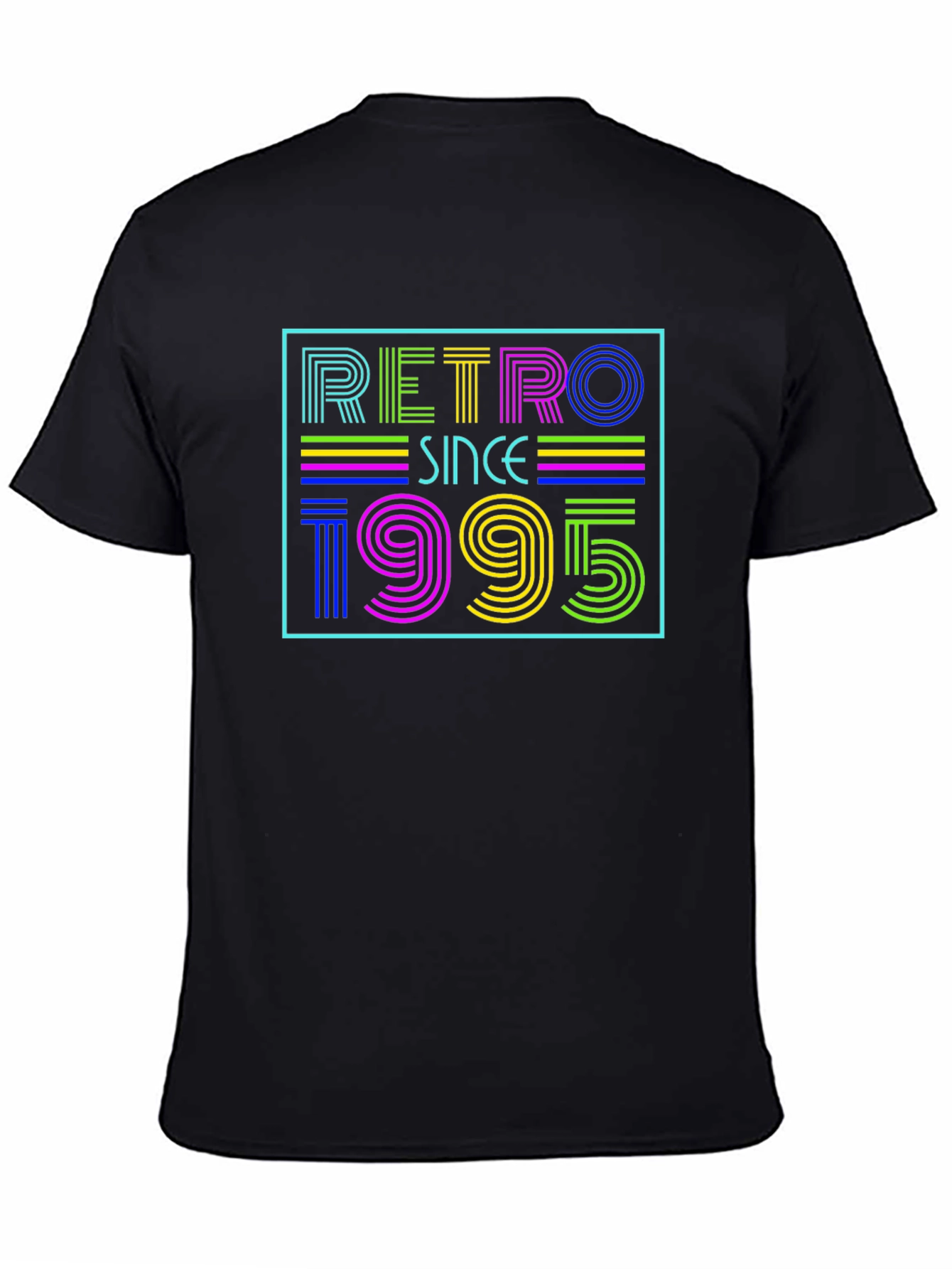 Retro Since 1995 Black Graphic Tee