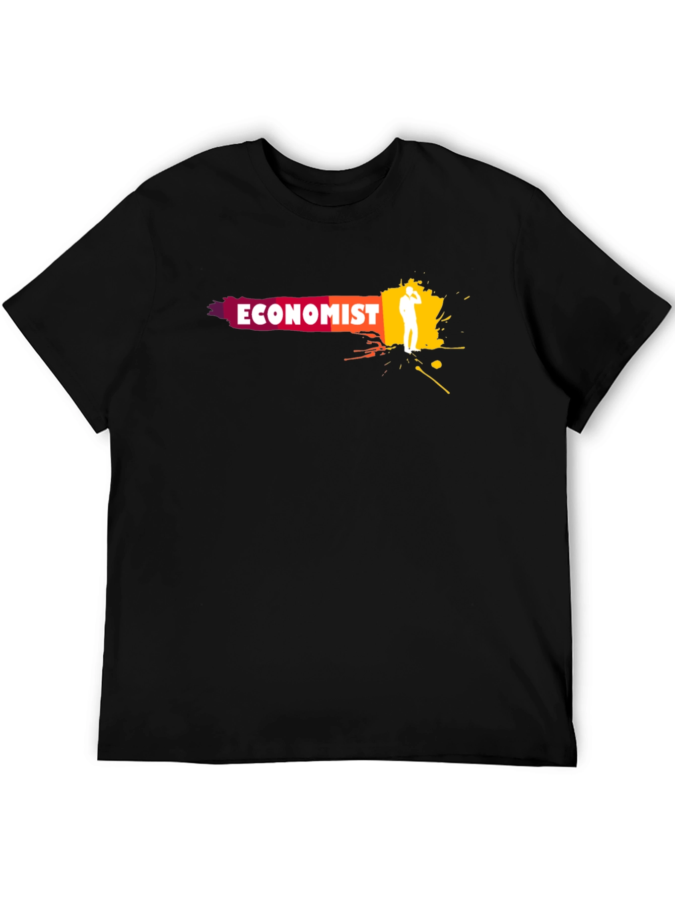 Economist T-Shirt - Black Unique Design