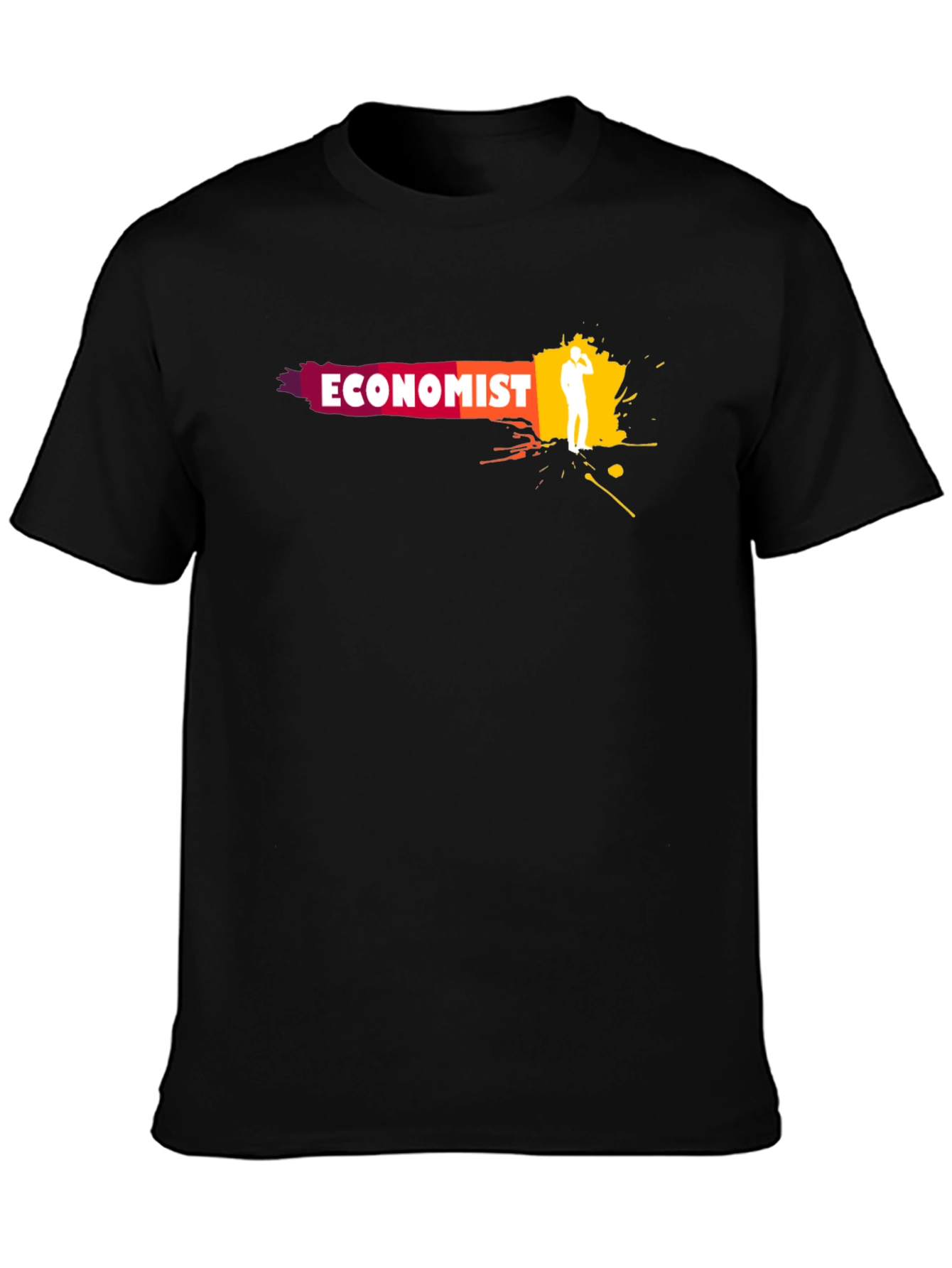 Economist T-Shirt - Black Unique Design