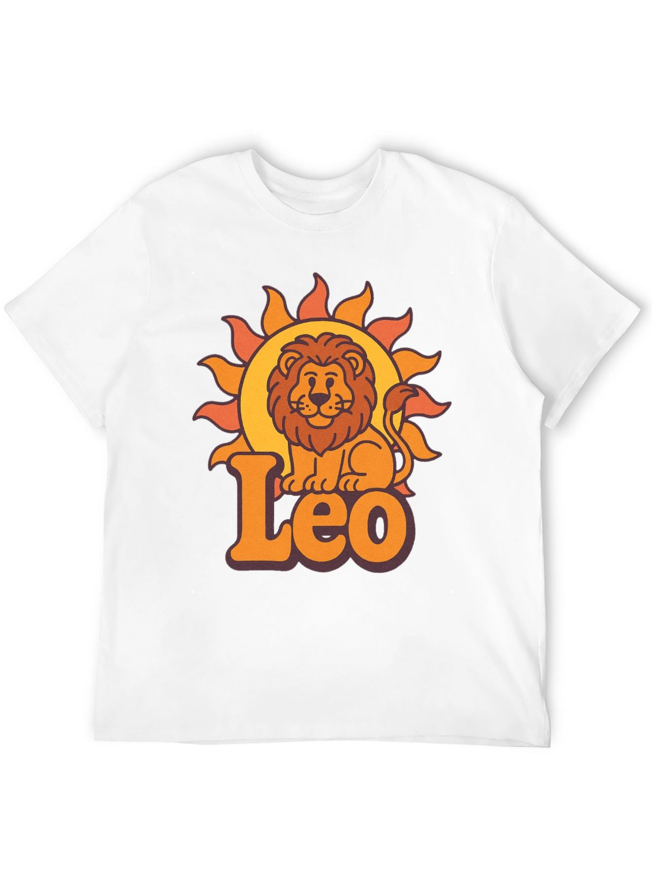 Retro Leo Zodiac T-Shirt