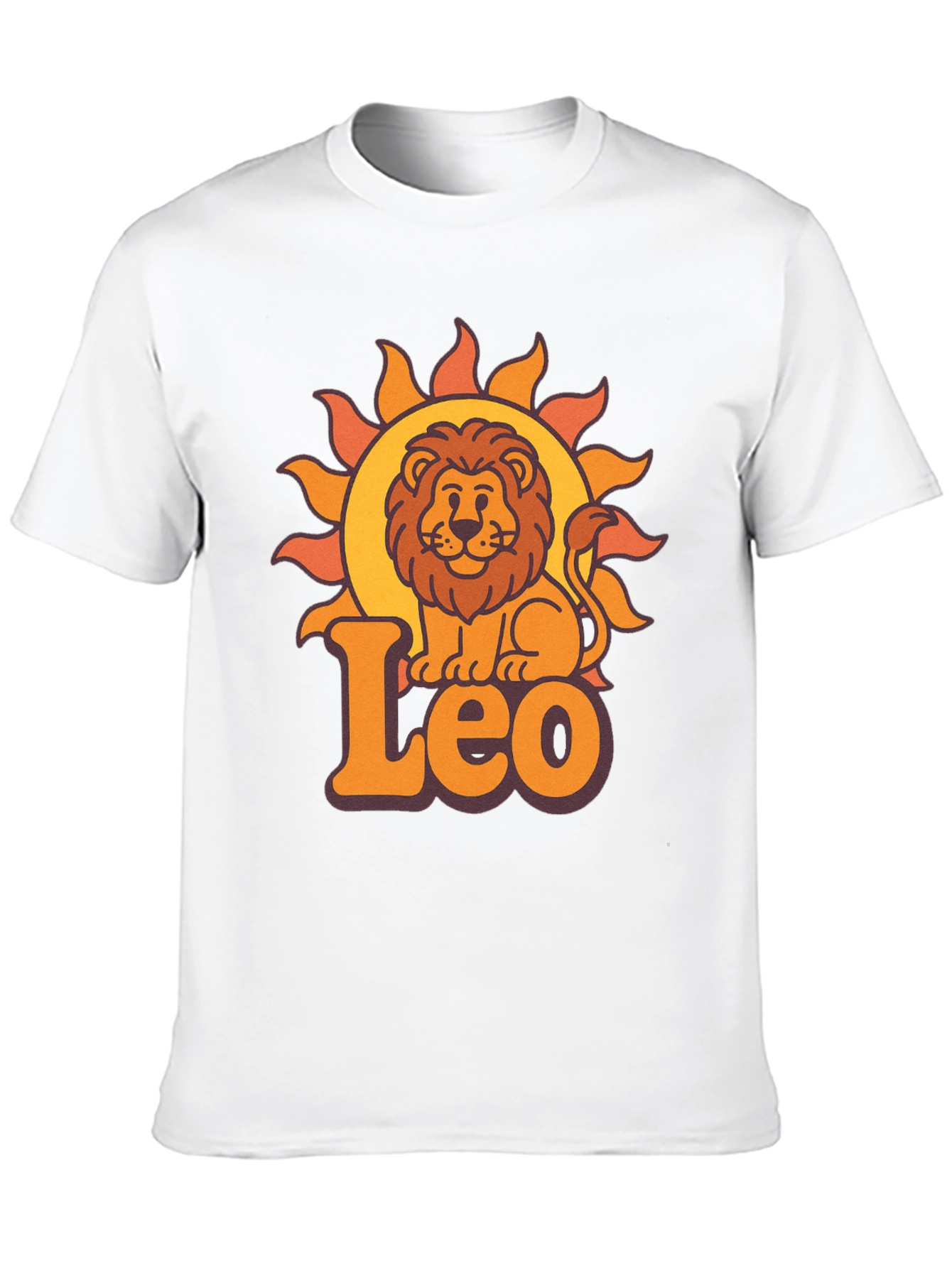 Retro Leo Zodiac T-Shirt