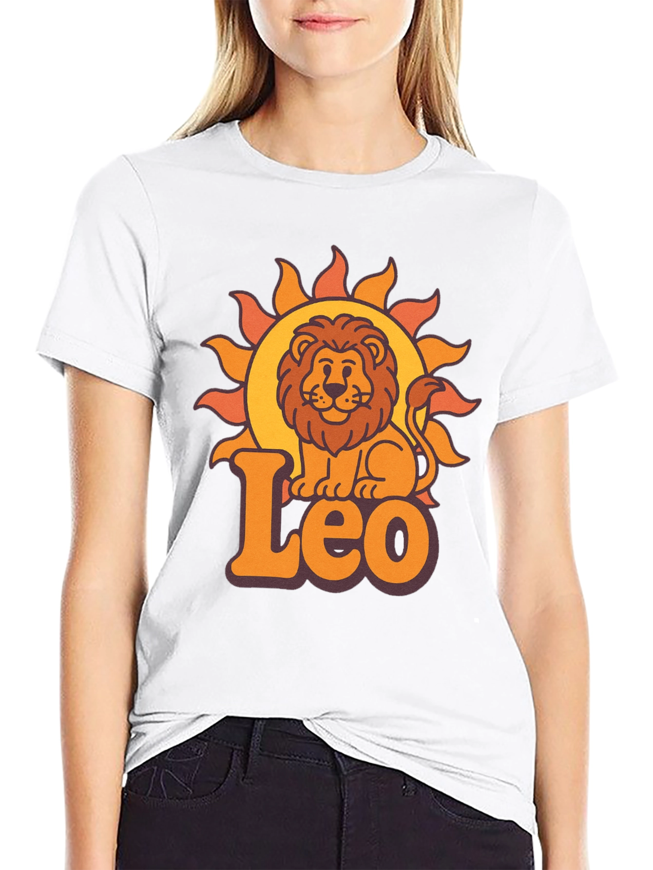 Retro Leo Zodiac T-Shirt