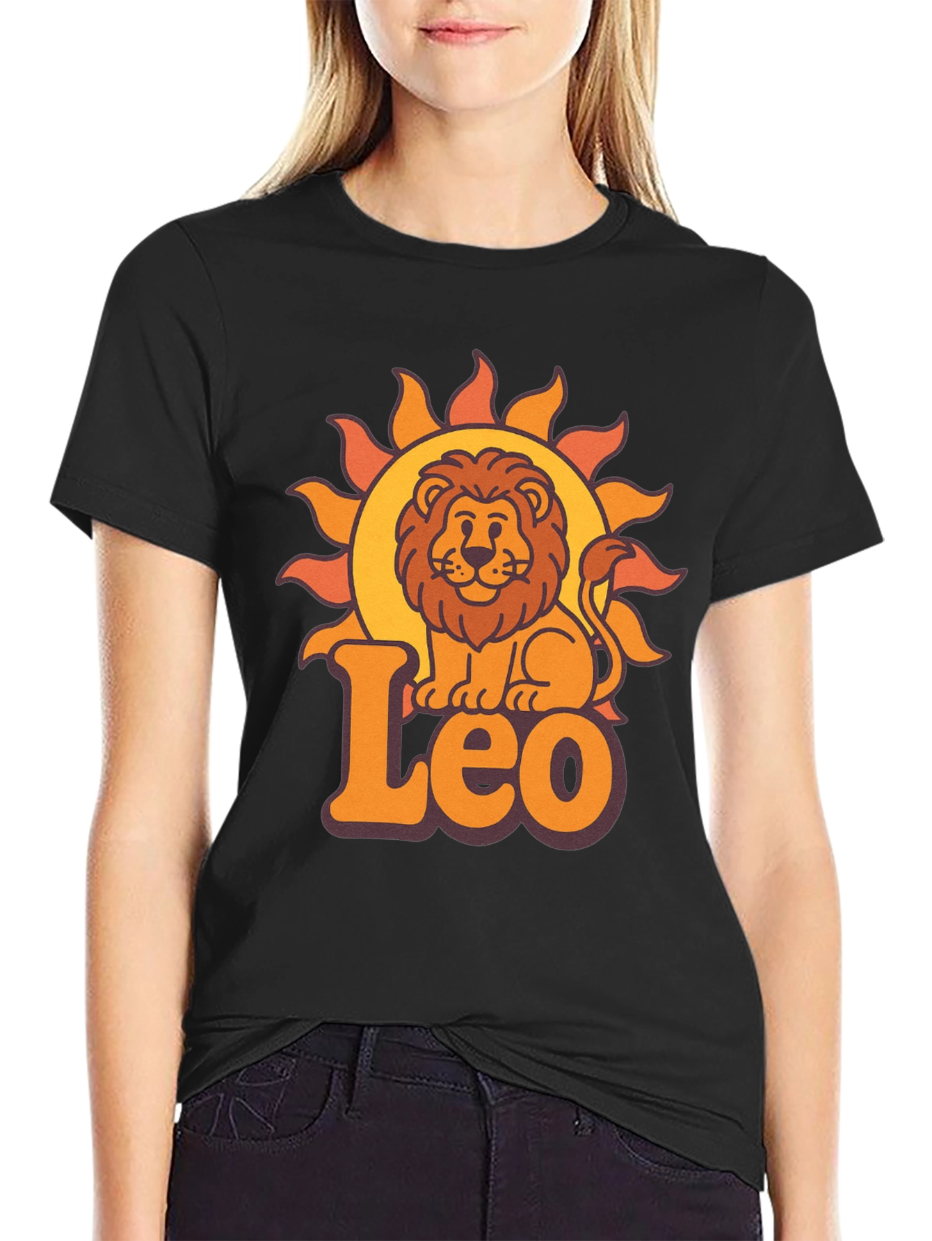 Retro Leo Zodiac T-Shirt