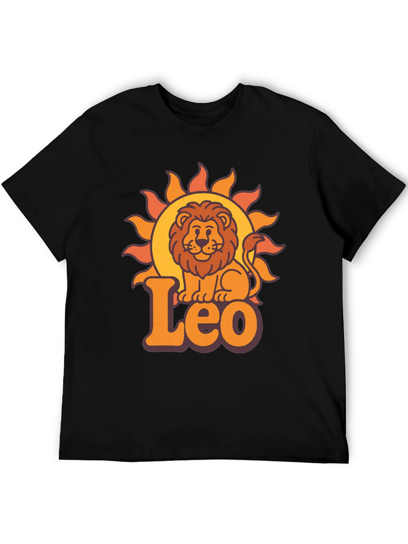 Retro Leo Zodiac T-Shirt