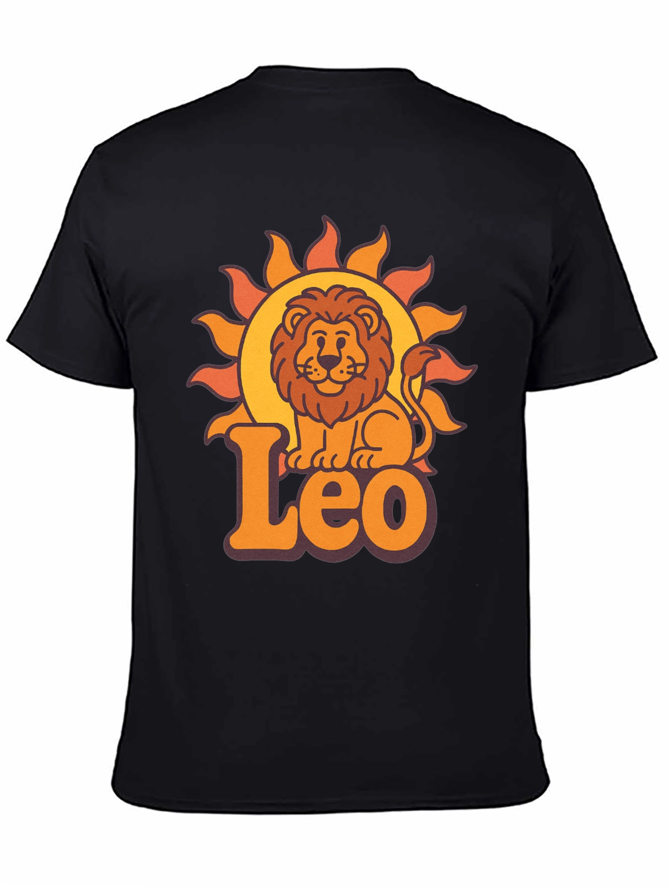 Retro Leo Zodiac T-Shirt