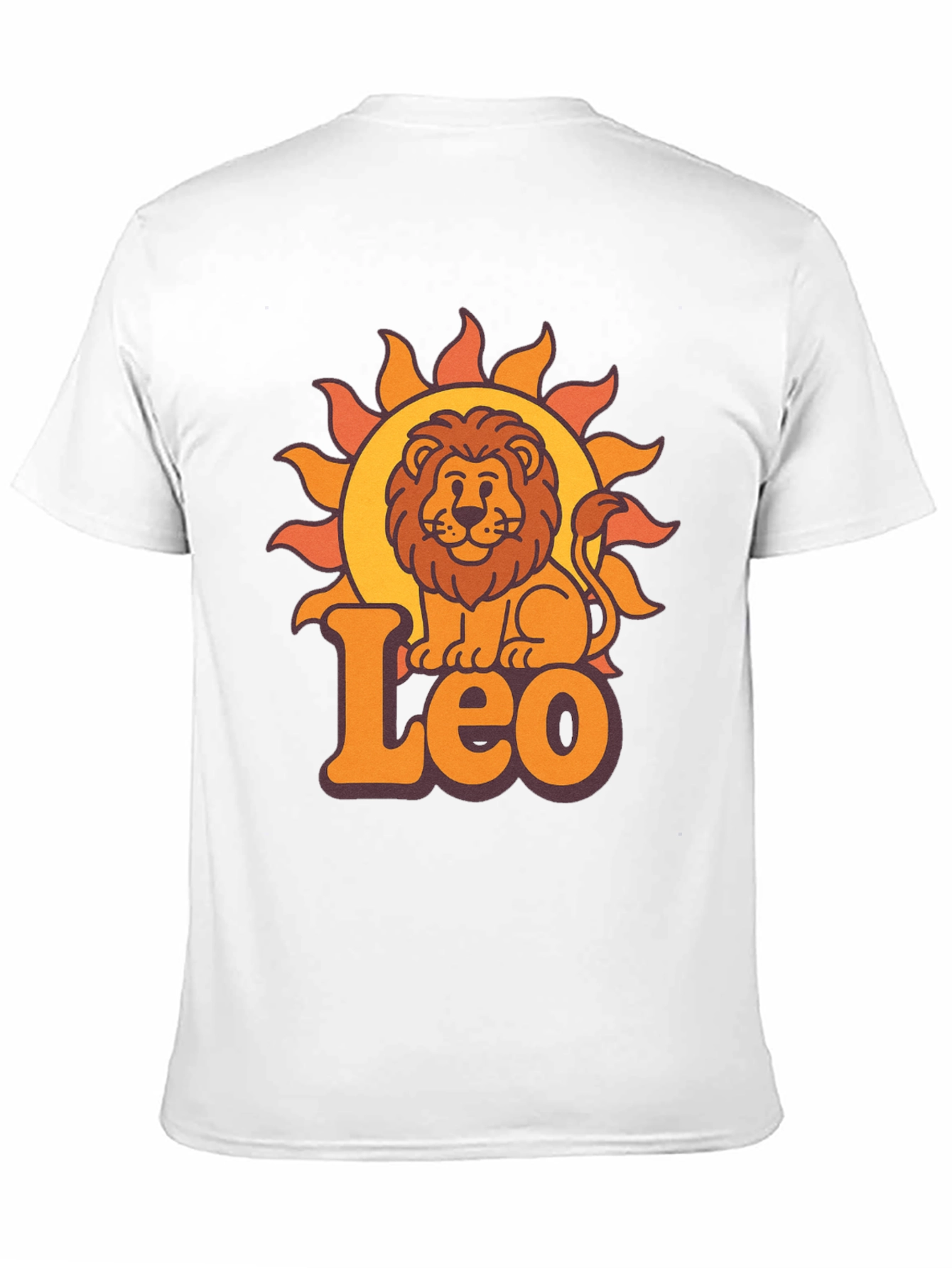 Retro Leo Zodiac T-Shirt