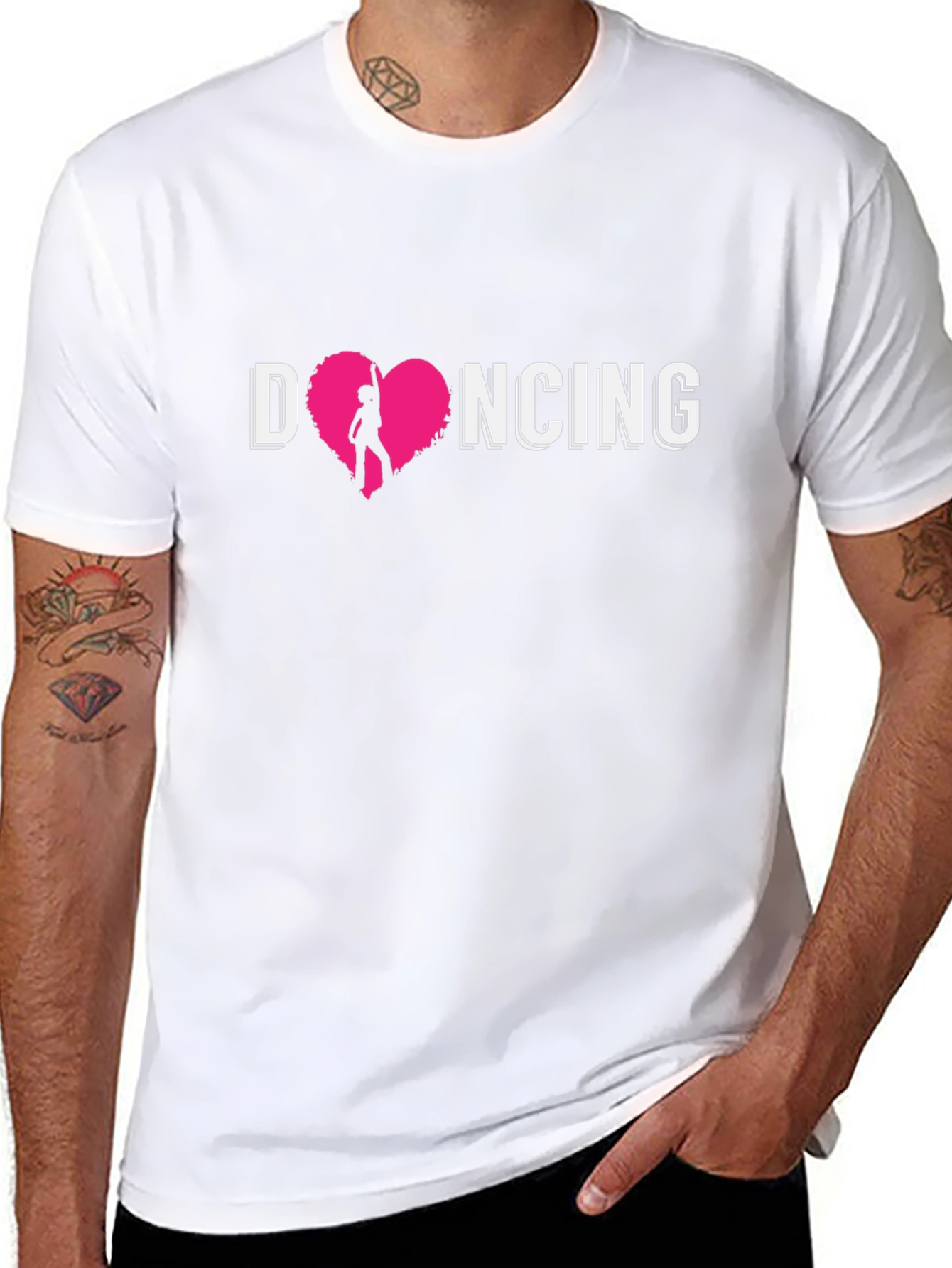 Dancing Heart Graphic T-Shirt