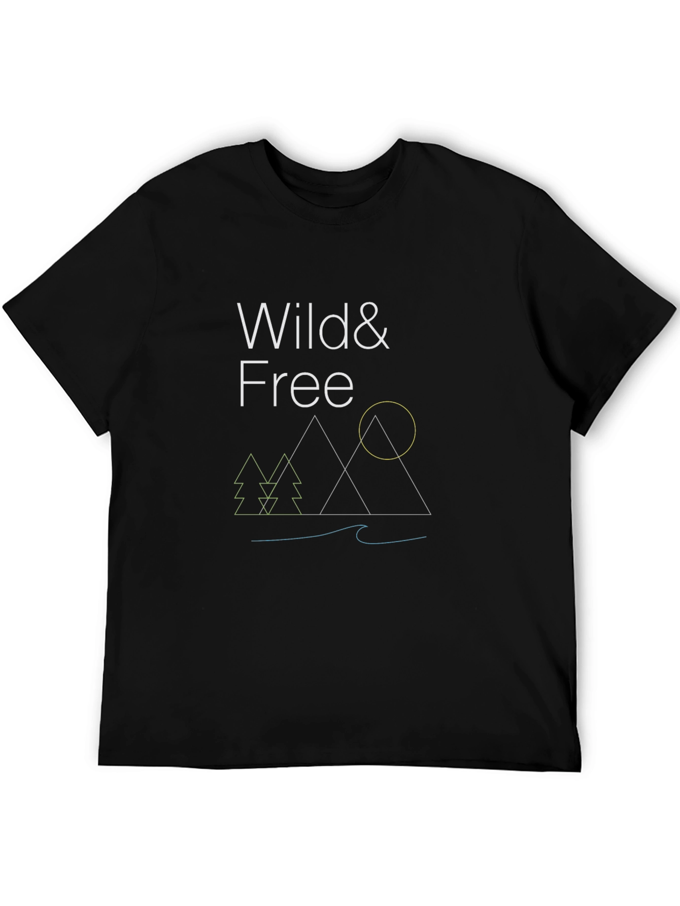 Wild & Free Graphic T-Shirt - Adventure Awaits!