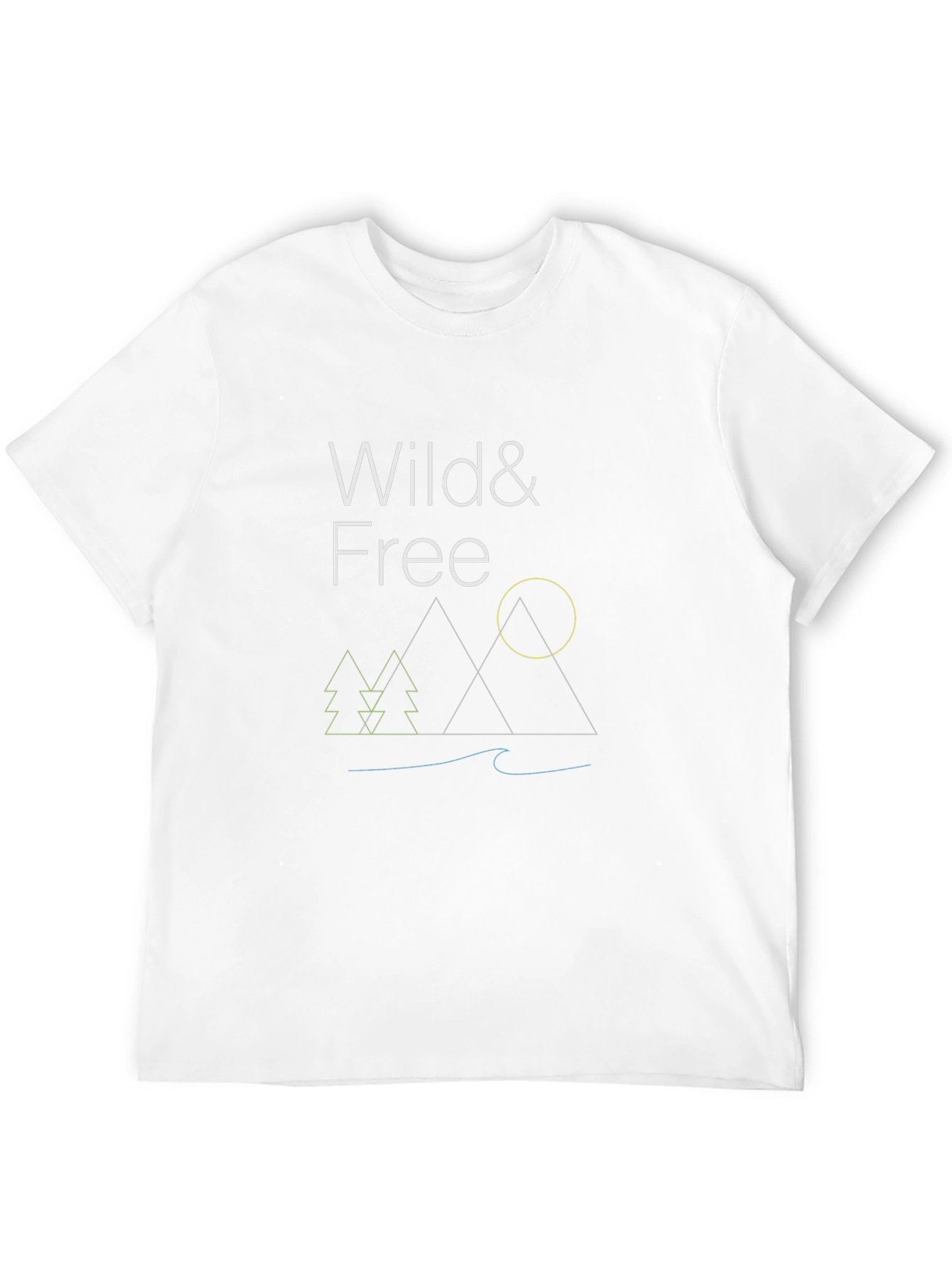 Wild & Free Graphic T-Shirt - Adventure Awaits!