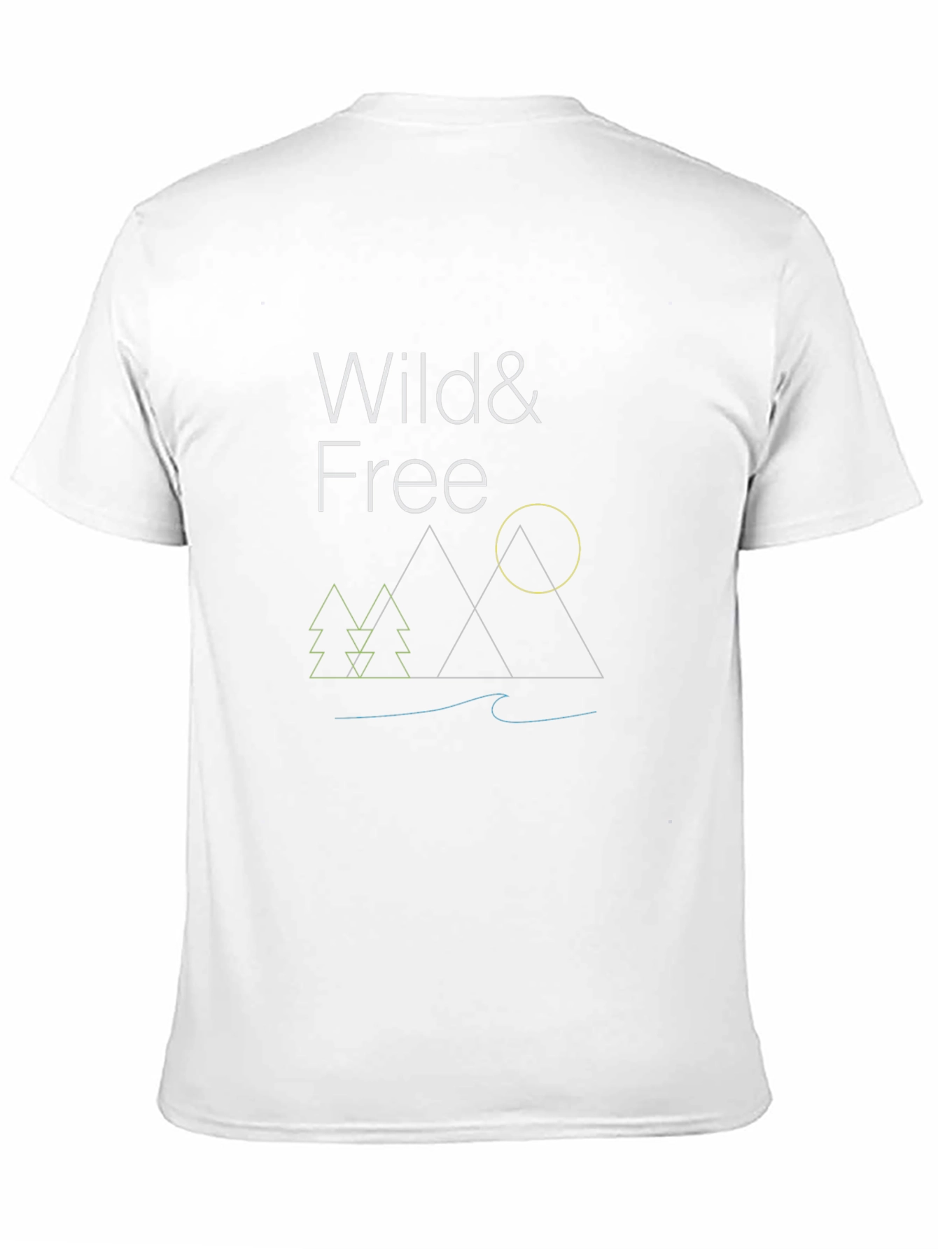 Wild & Free Graphic T-Shirt - Adventure Awaits!