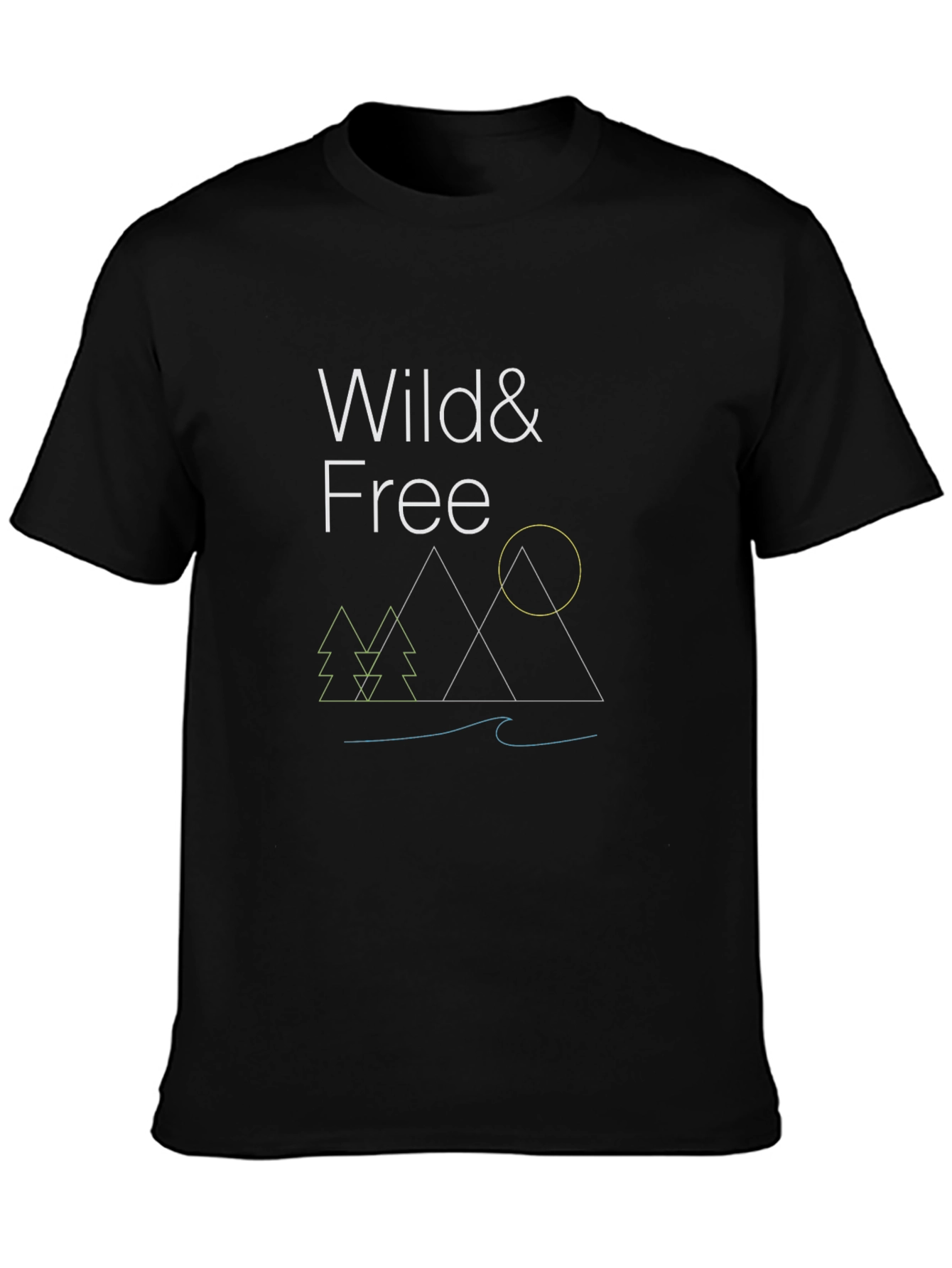Wild & Free Graphic T-Shirt - Adventure Awaits!