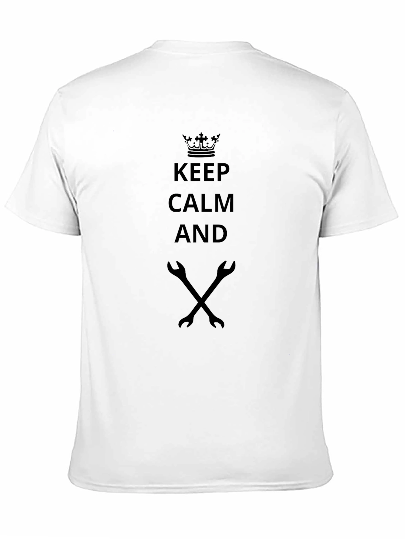 Keep Calm Mechanic Black T-Shirt