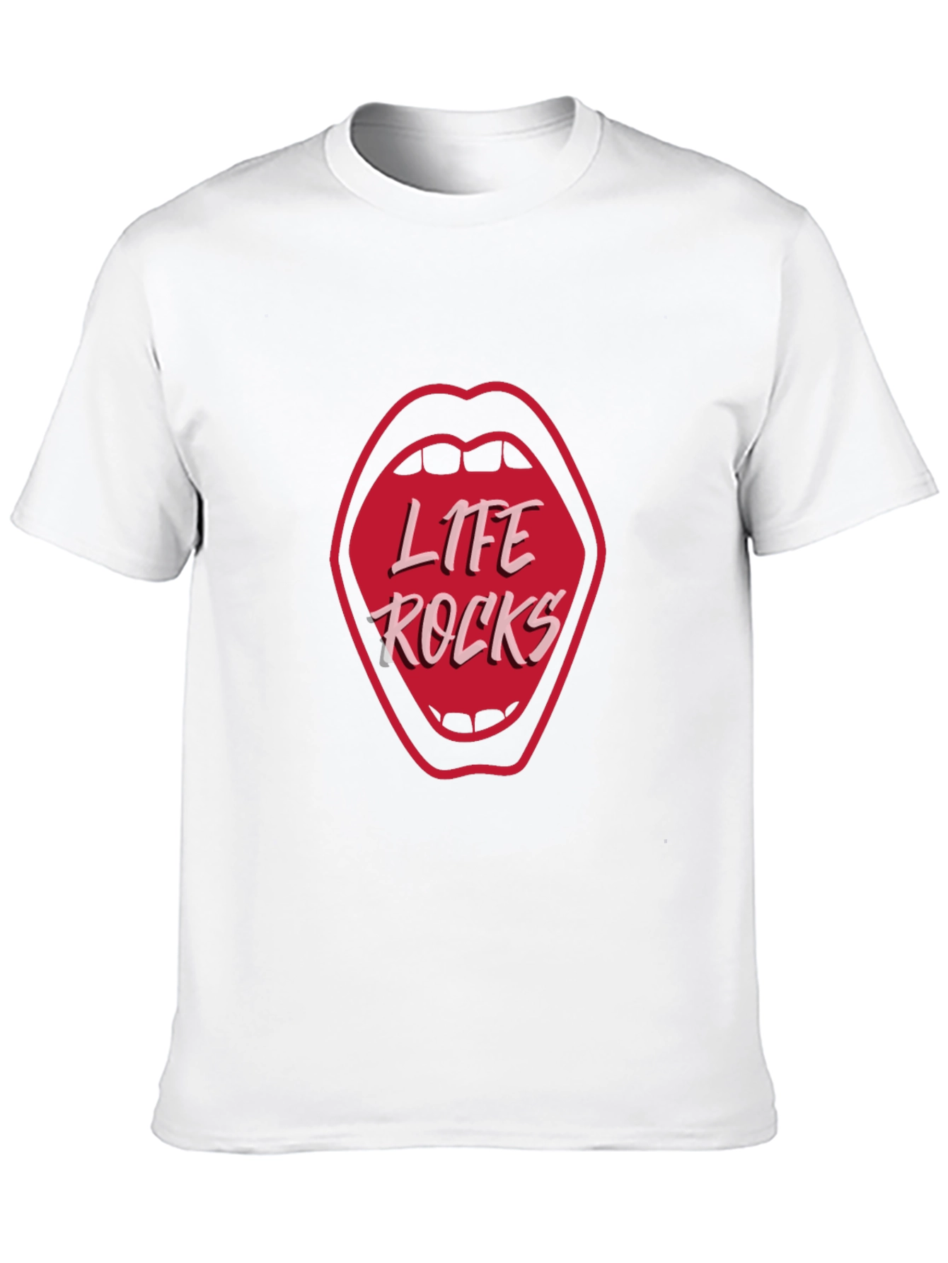 Life Rocks Graphic Tee - Black
