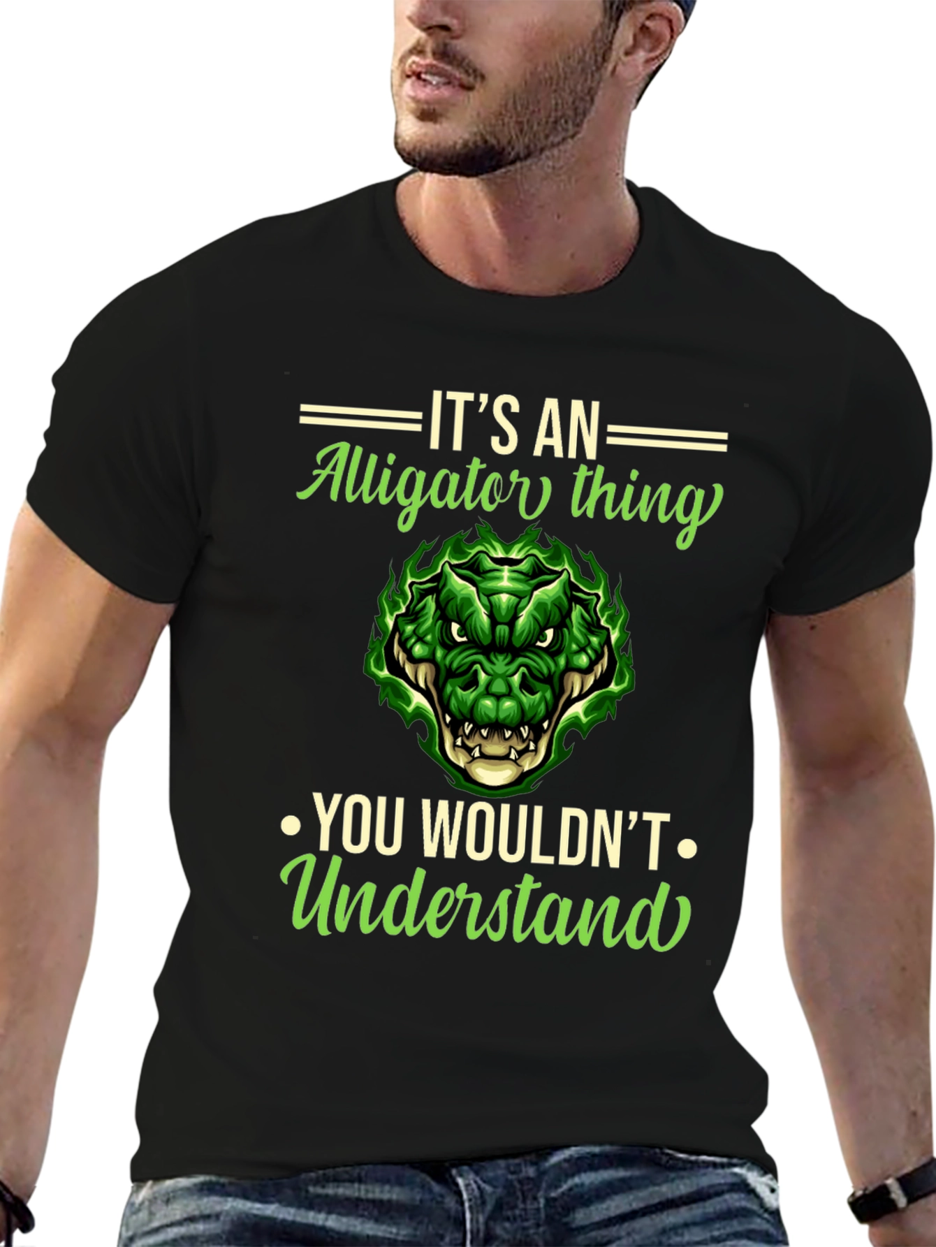 Its An Alligator Thing Graphic Tee