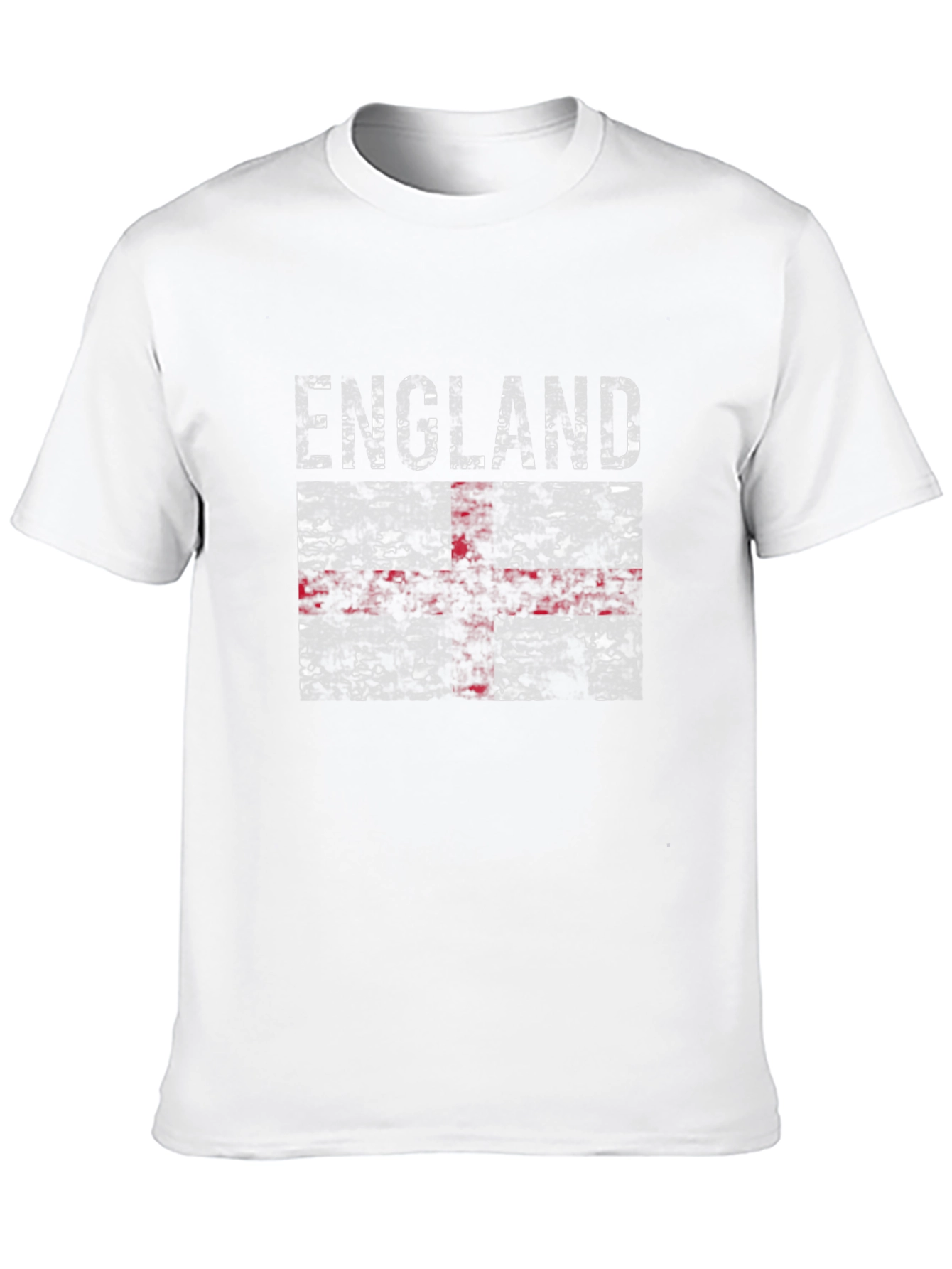 England Flag Graphic Black T-Shirt