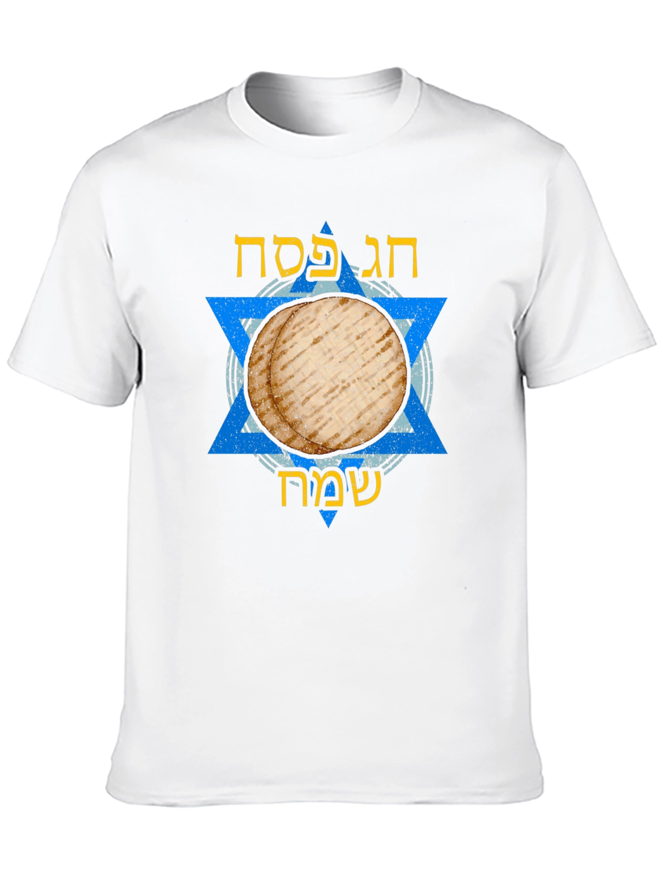 Passover Matzah Star of David Mens T-shirt