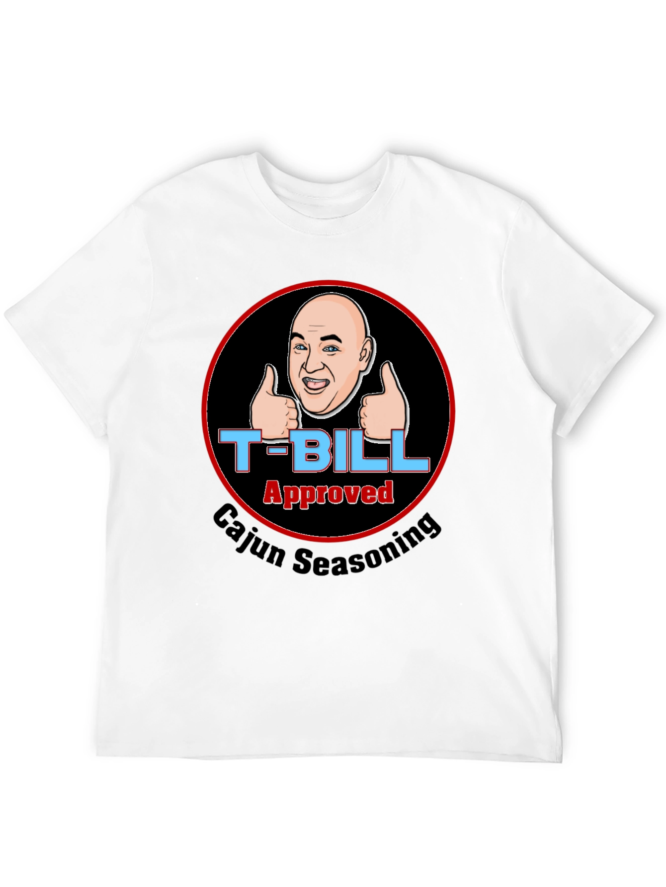 T-Bill Approved Cajun Seasoning Black T-Shirt