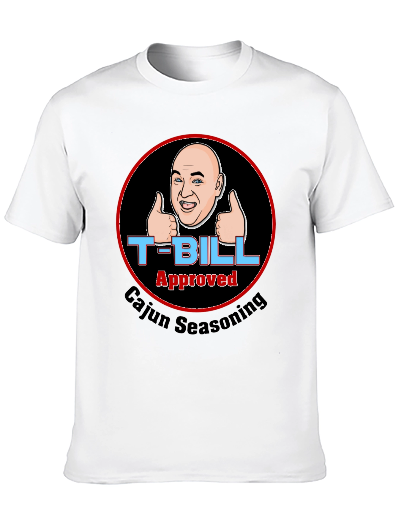 T-Bill Approved Cajun Seasoning Black T-Shirt