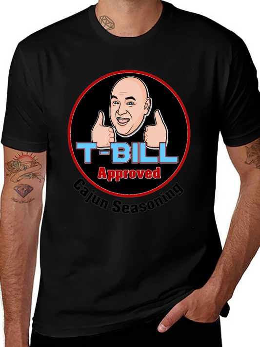 T-Bill Approved Cajun Seasoning Black T-Shirt