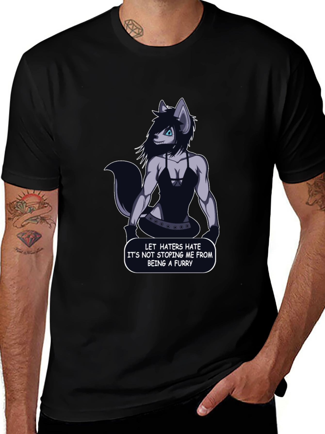 Furry Pride T-Shirt - Haters Gonna Hate