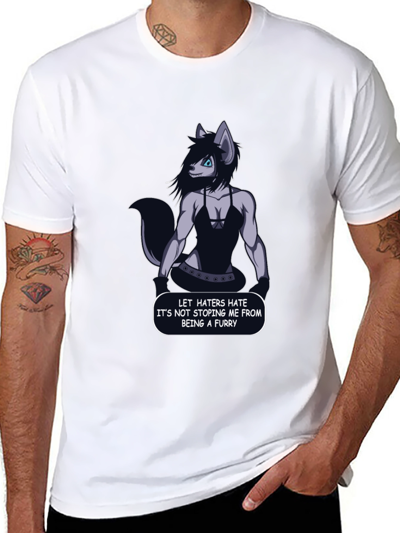 Furry Pride T-Shirt - Haters Gonna Hate