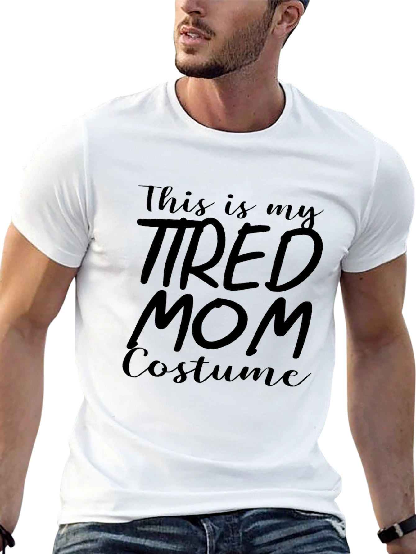This Is My Tired Mom Costume T-Shirt - Unisex