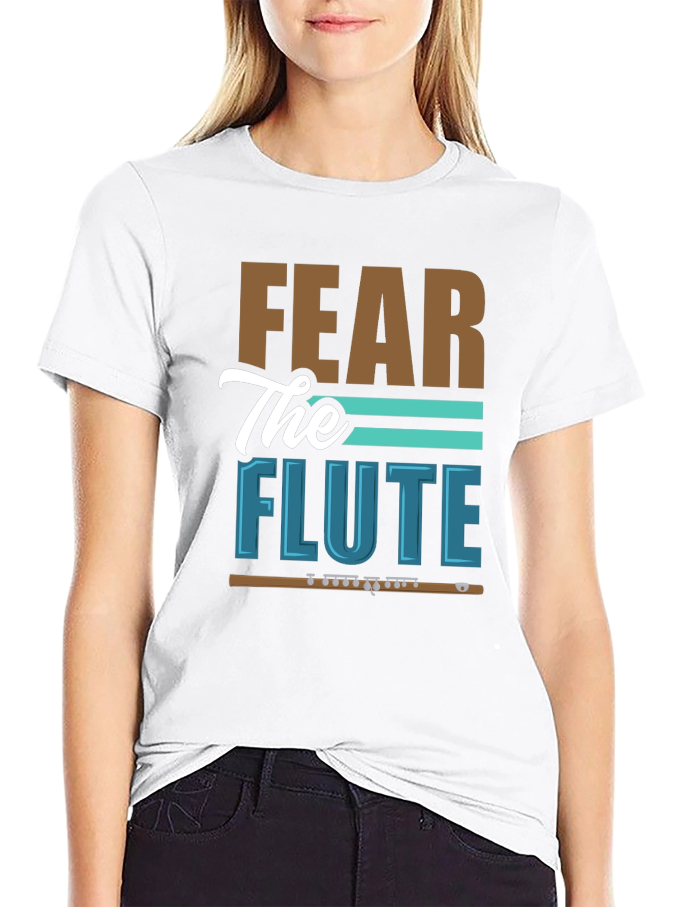 Fear The Flute Graphic T-Shirt