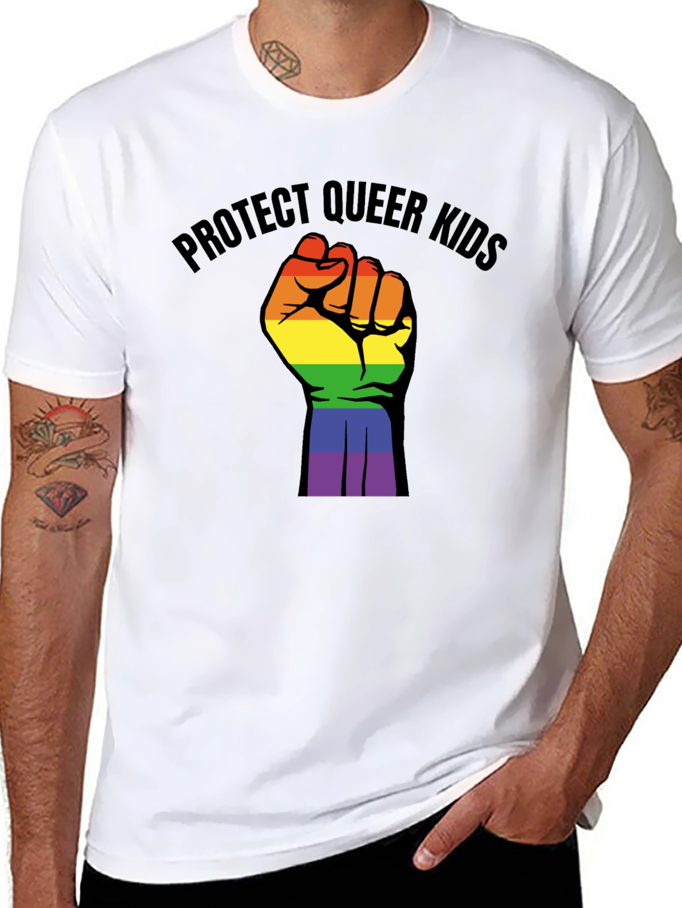 Protect Queer Kids T-Shirt - Pride Activism