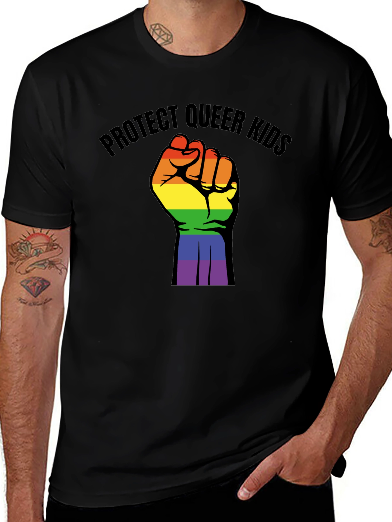 Protect Queer Kids T-Shirt - Pride Activism