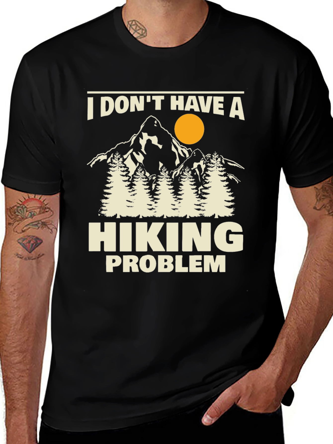 Hiking Problem T-Shirt - Outdoors Adventure Tee