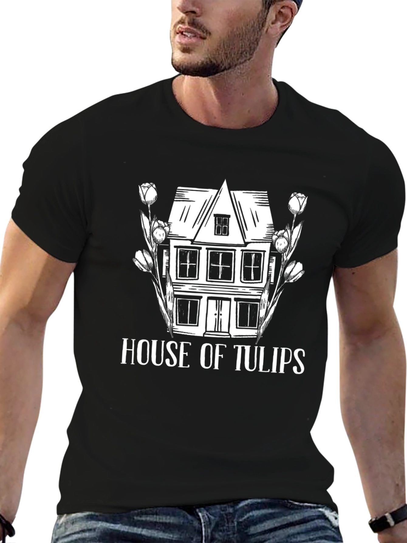 House of Tulips Graphic T-Shirt