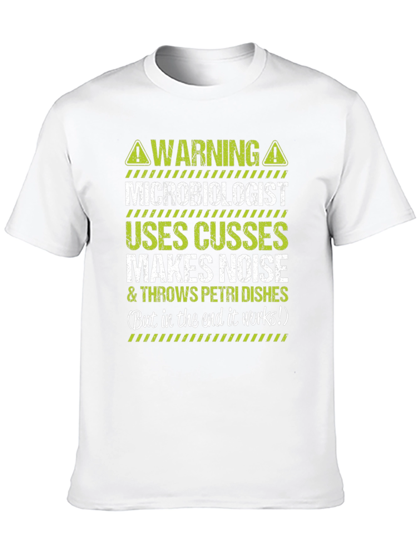 Warning Microbiologist T-Shirt