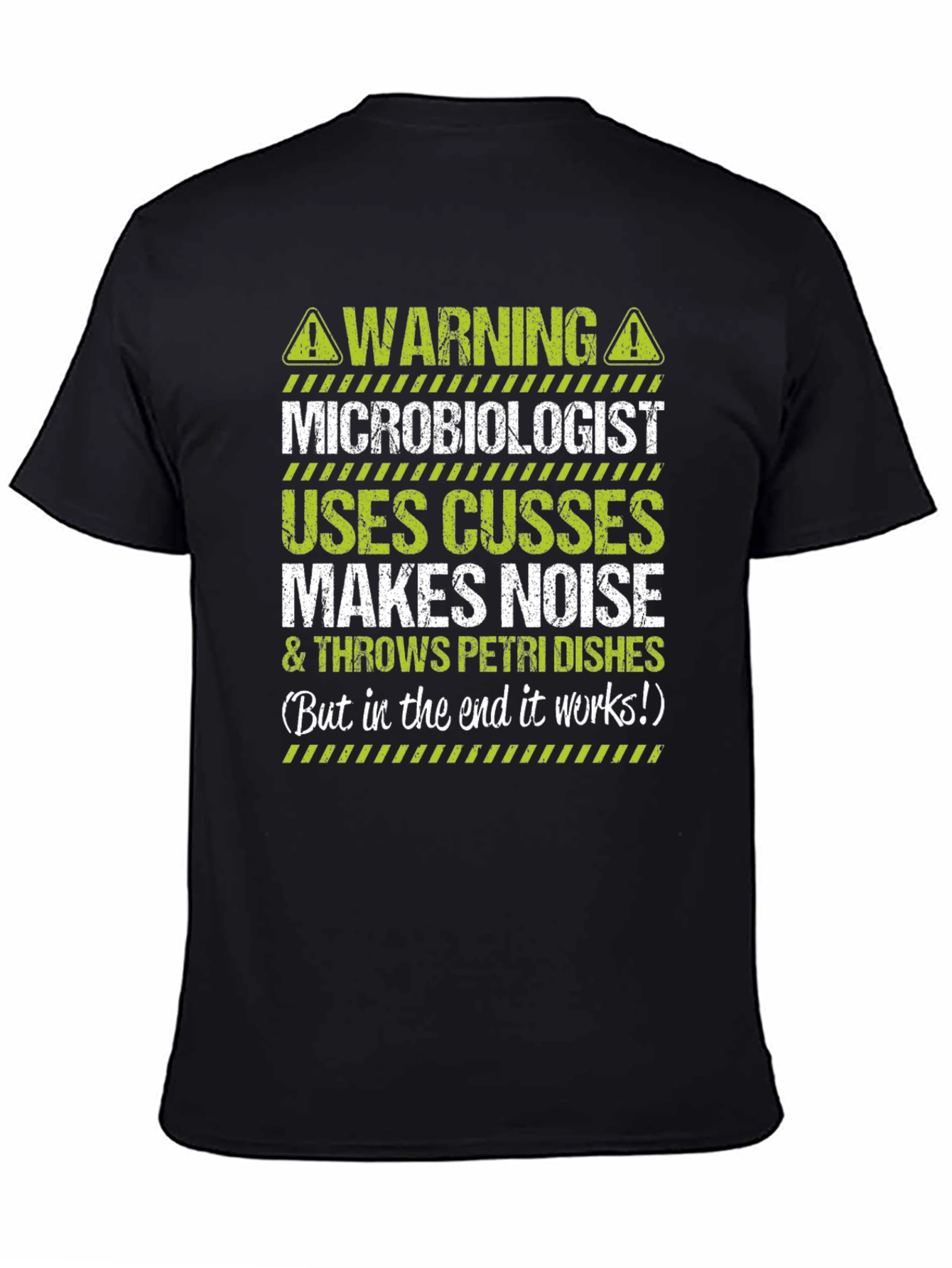 Warning Microbiologist T-Shirt