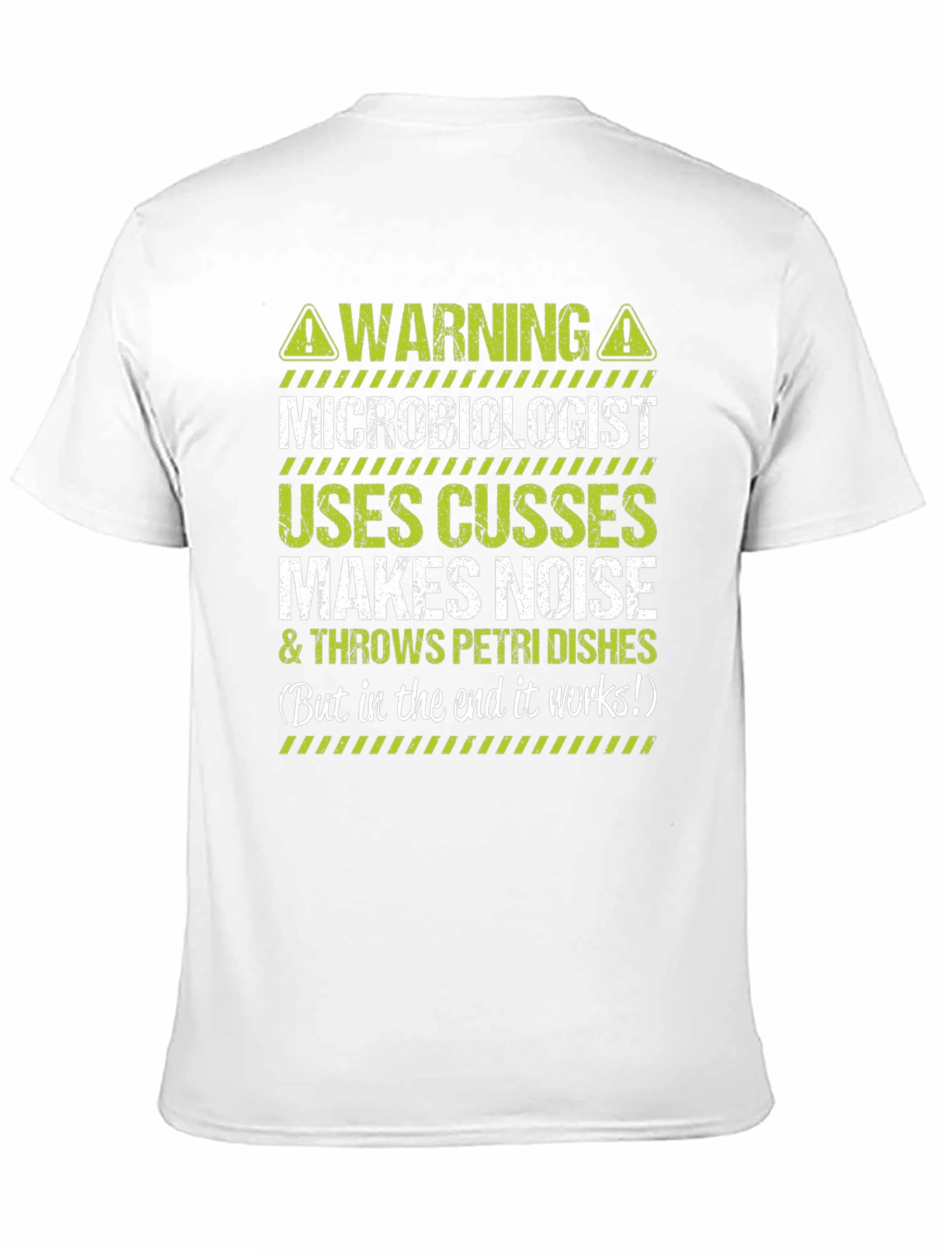 Warning Microbiologist T-Shirt
