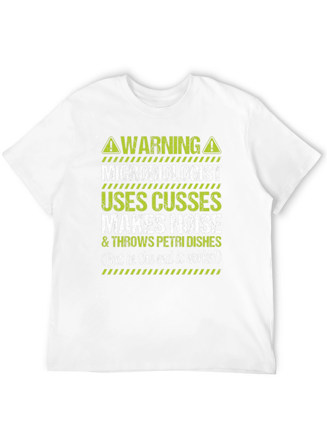 Warning Microbiologist T-Shirt