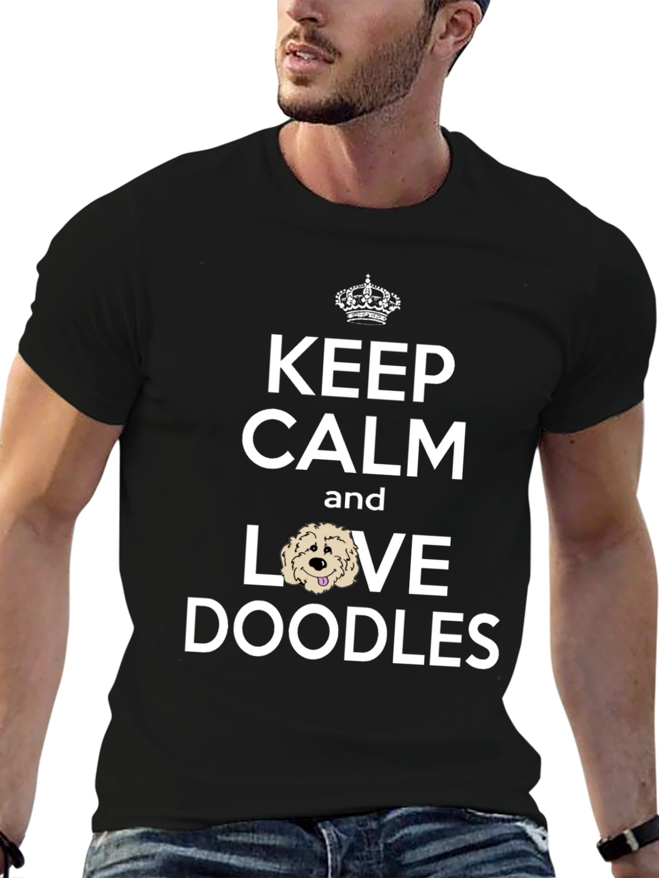 Keep Calm and Love Doodles T-Shirt