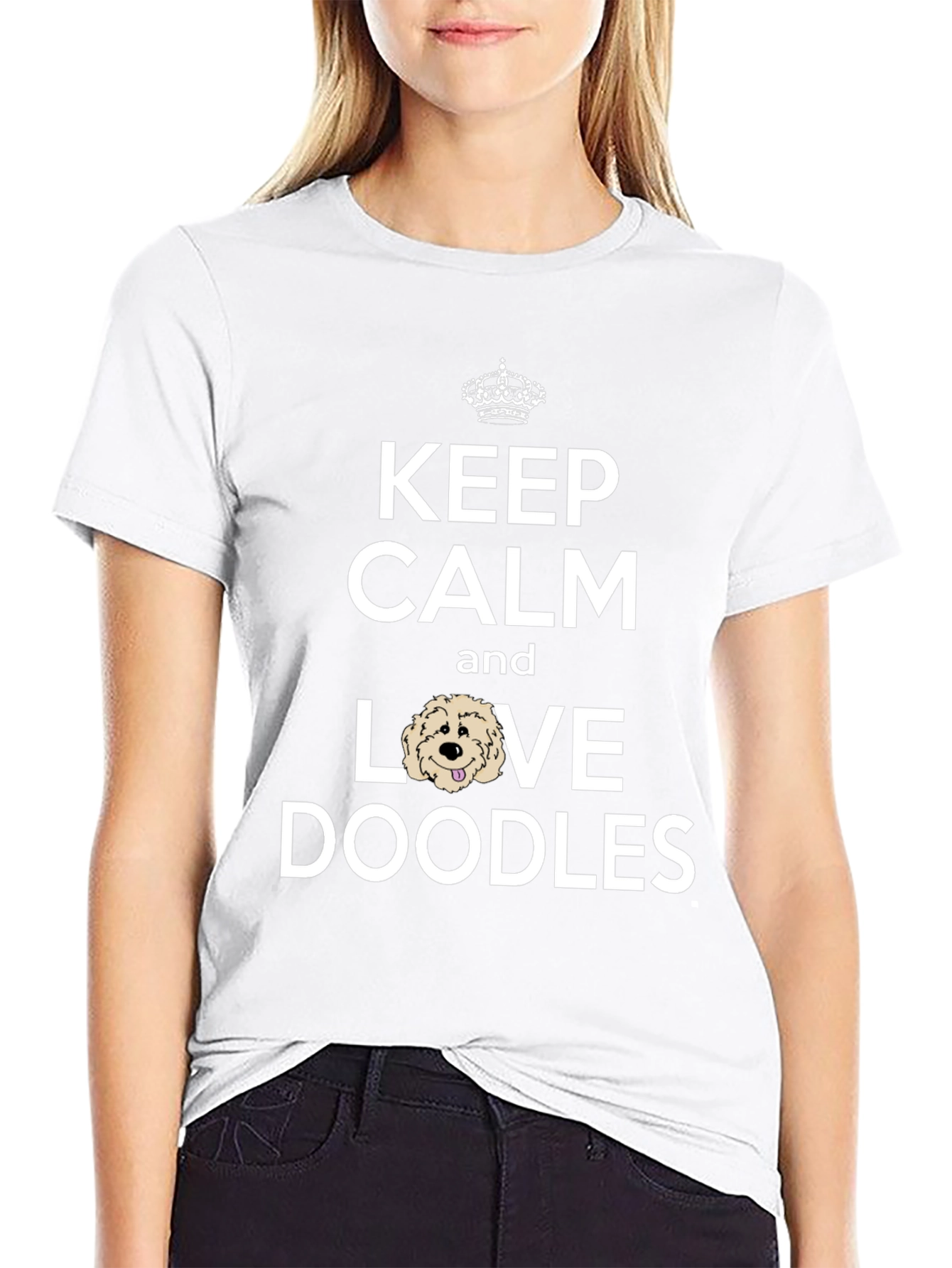 Keep Calm and Love Doodles T-Shirt
