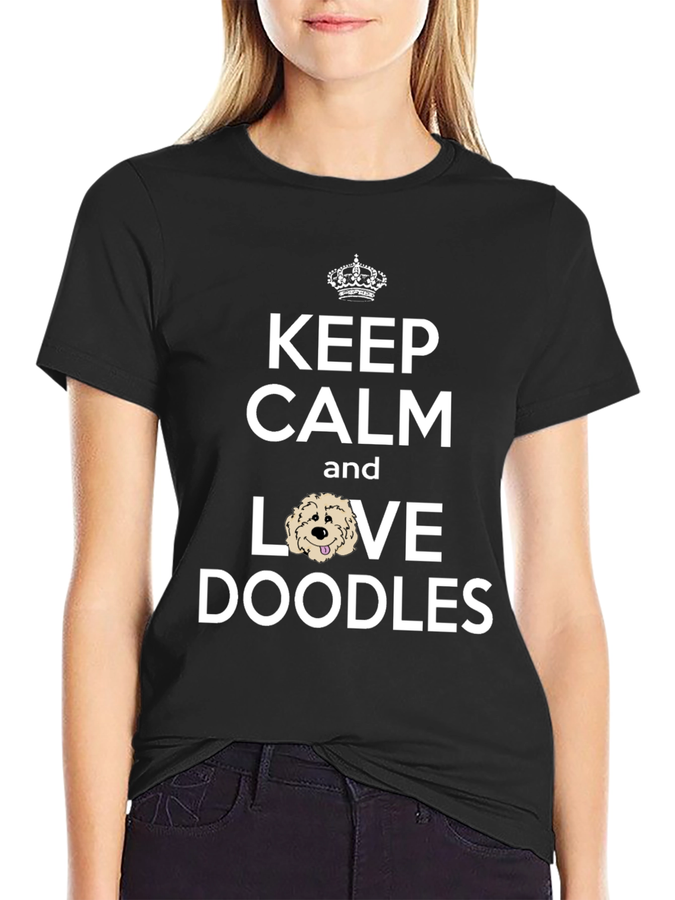 Keep Calm and Love Doodles T-Shirt