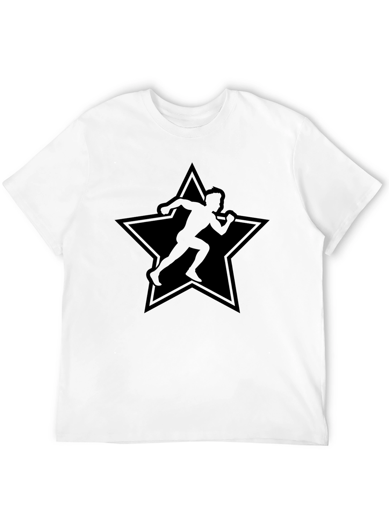 Runner Star Black T-Shirt