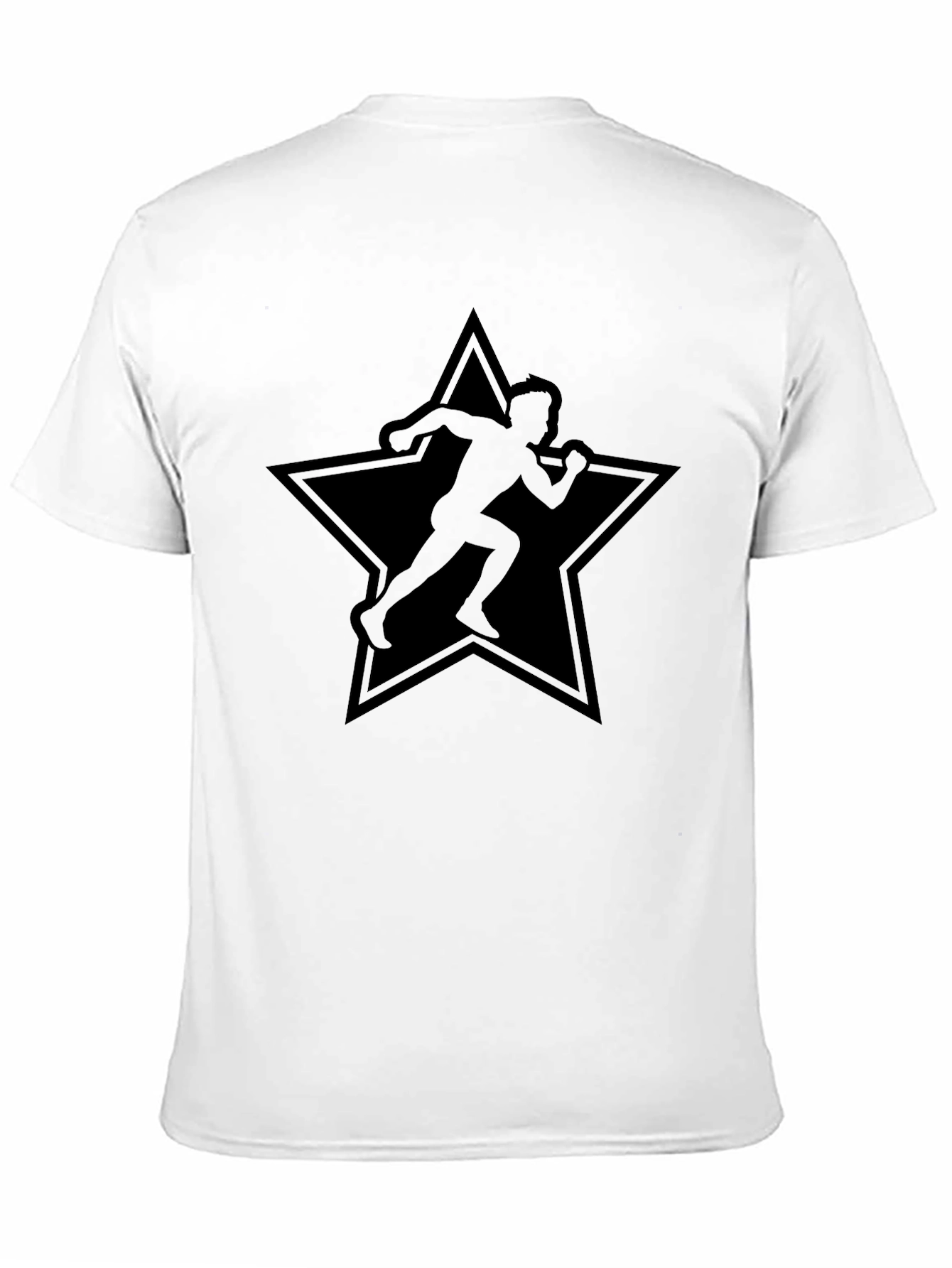 Runner Star Black T-Shirt