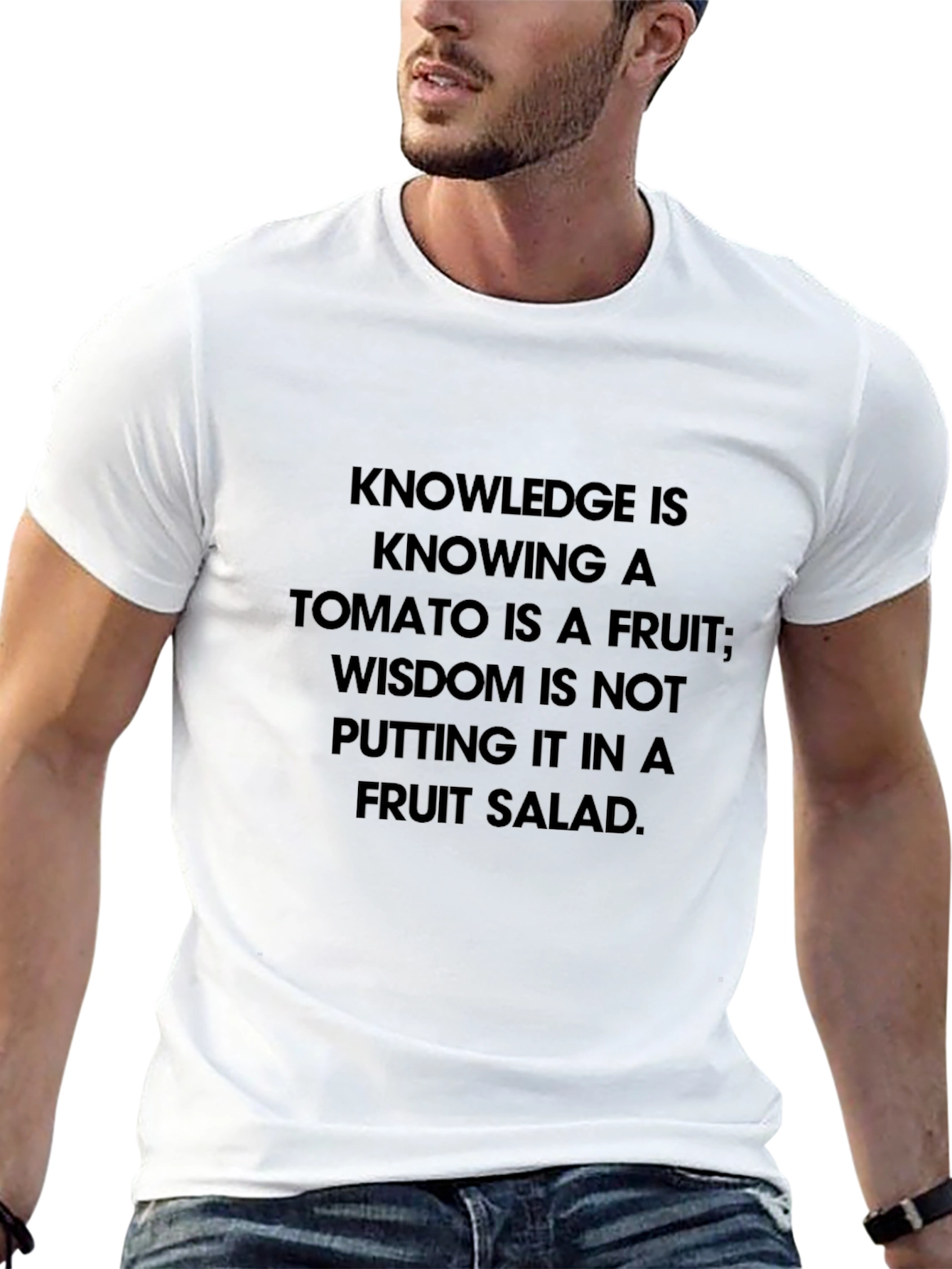 Knowledge Tomato Fruit Wisdom T-Shirt