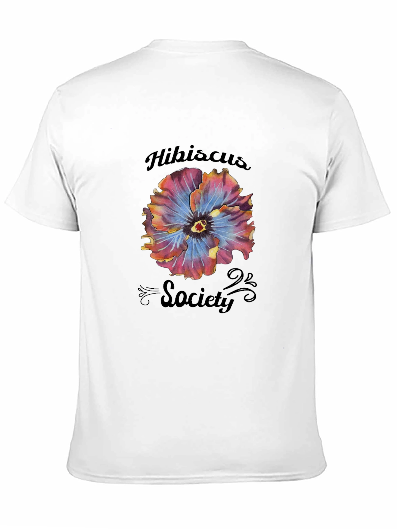 Hibiscus Society Black T-Shirt